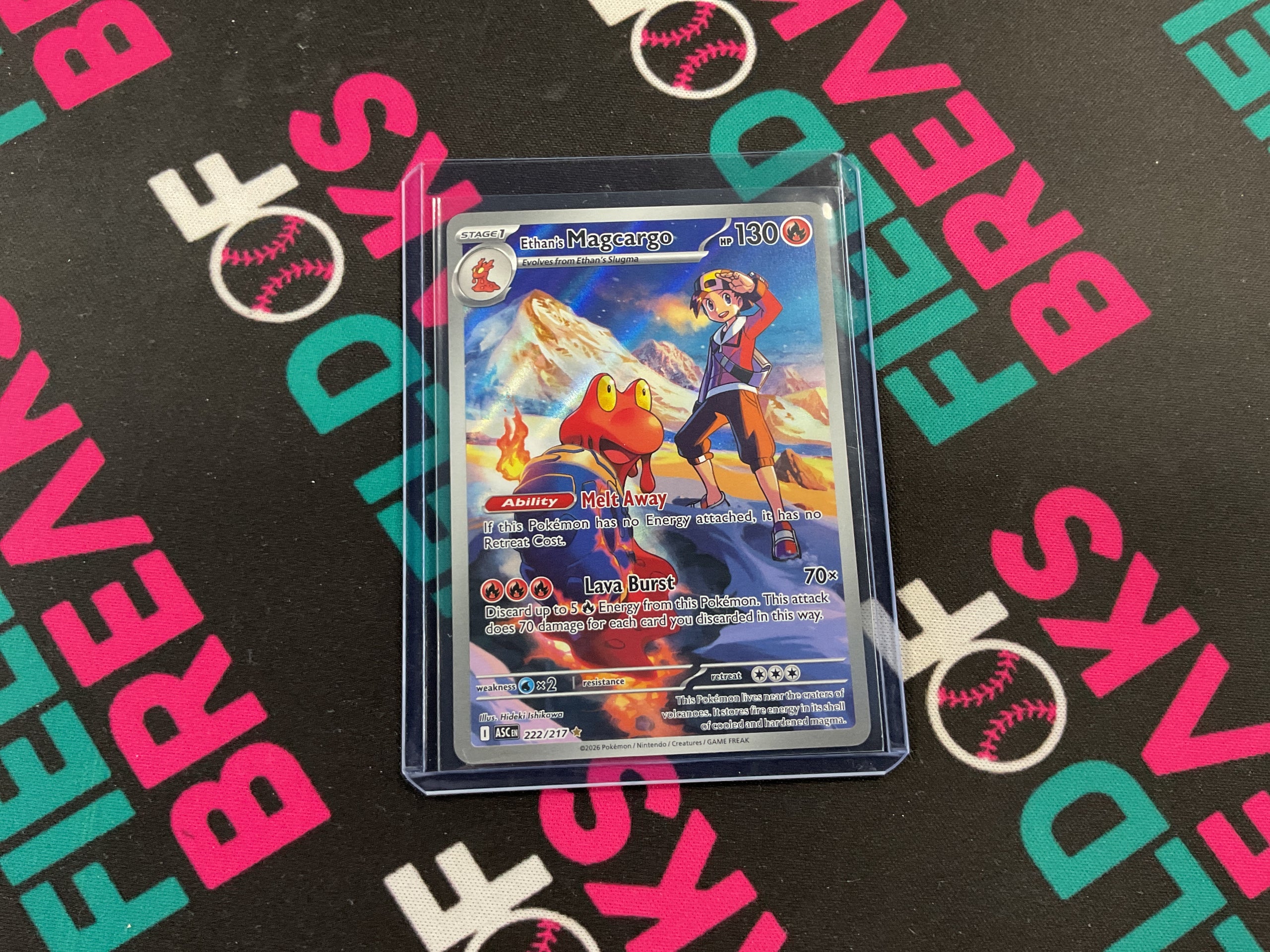 Ethan’s Magcargo Ascended Hero’s 222/217