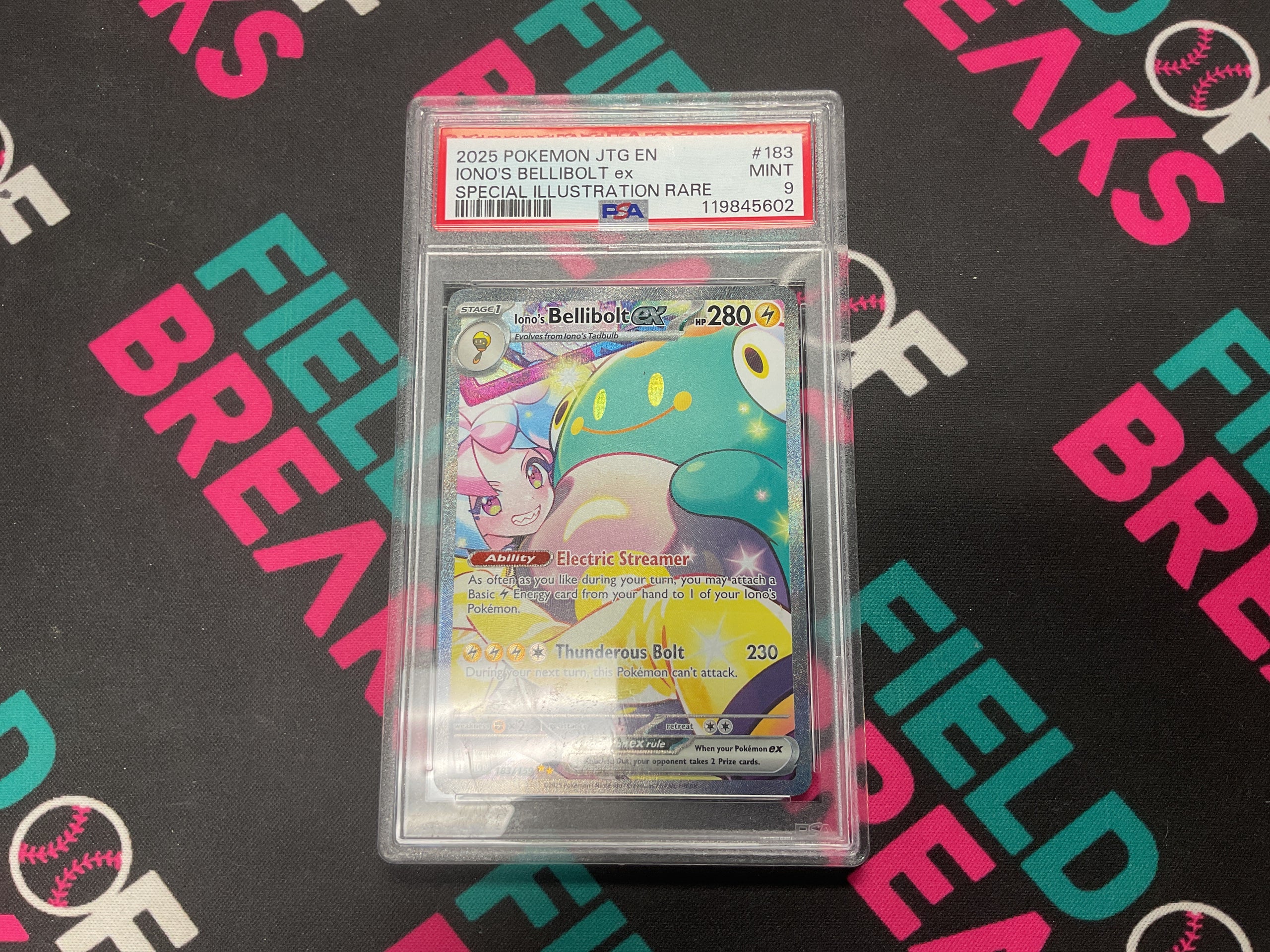 Iono’s Bellibolt SIR Journey Together 183/159 PSA 9