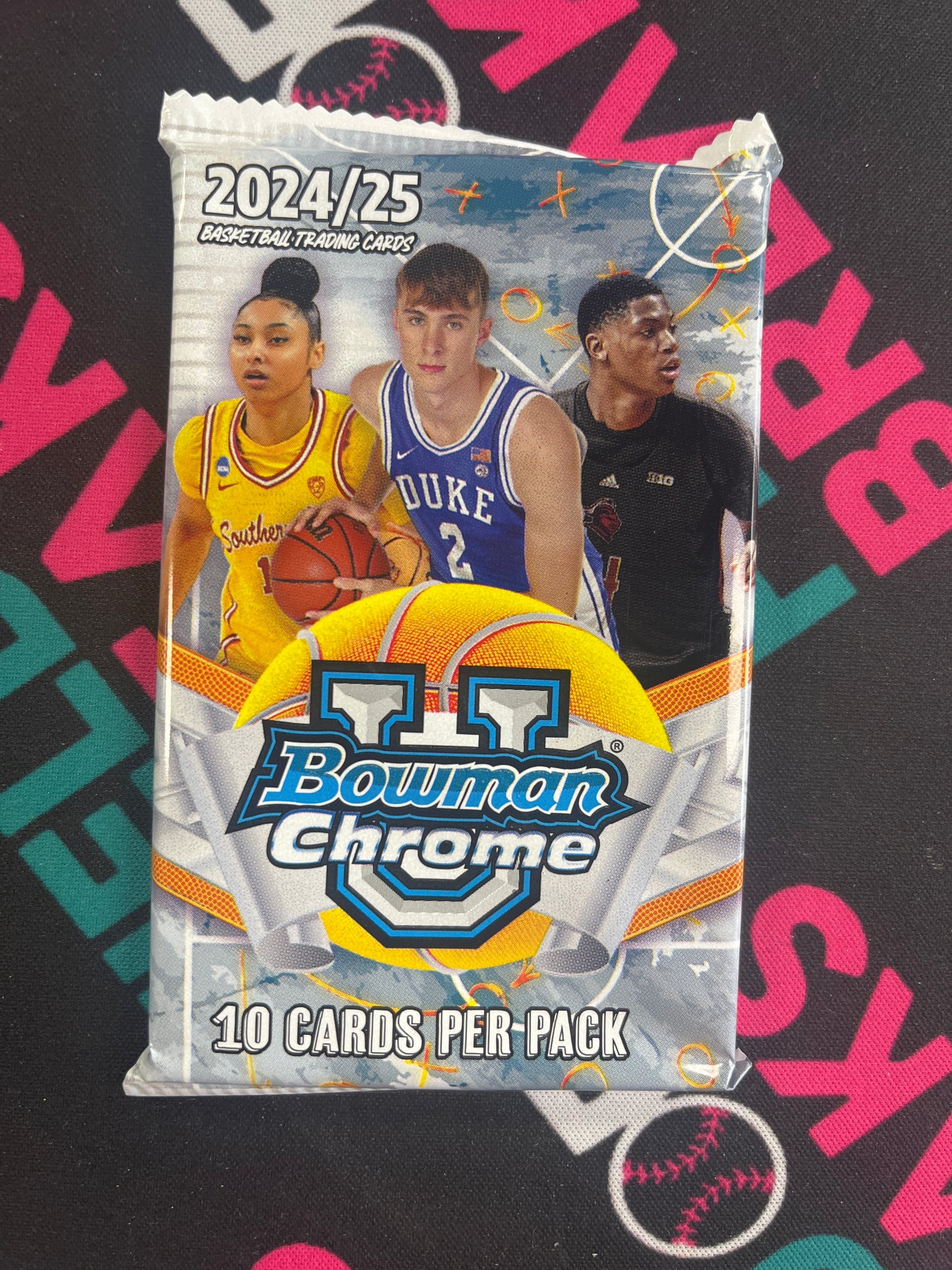 Bowman Basketball Chrome 2024/25                                              10 Card Pack