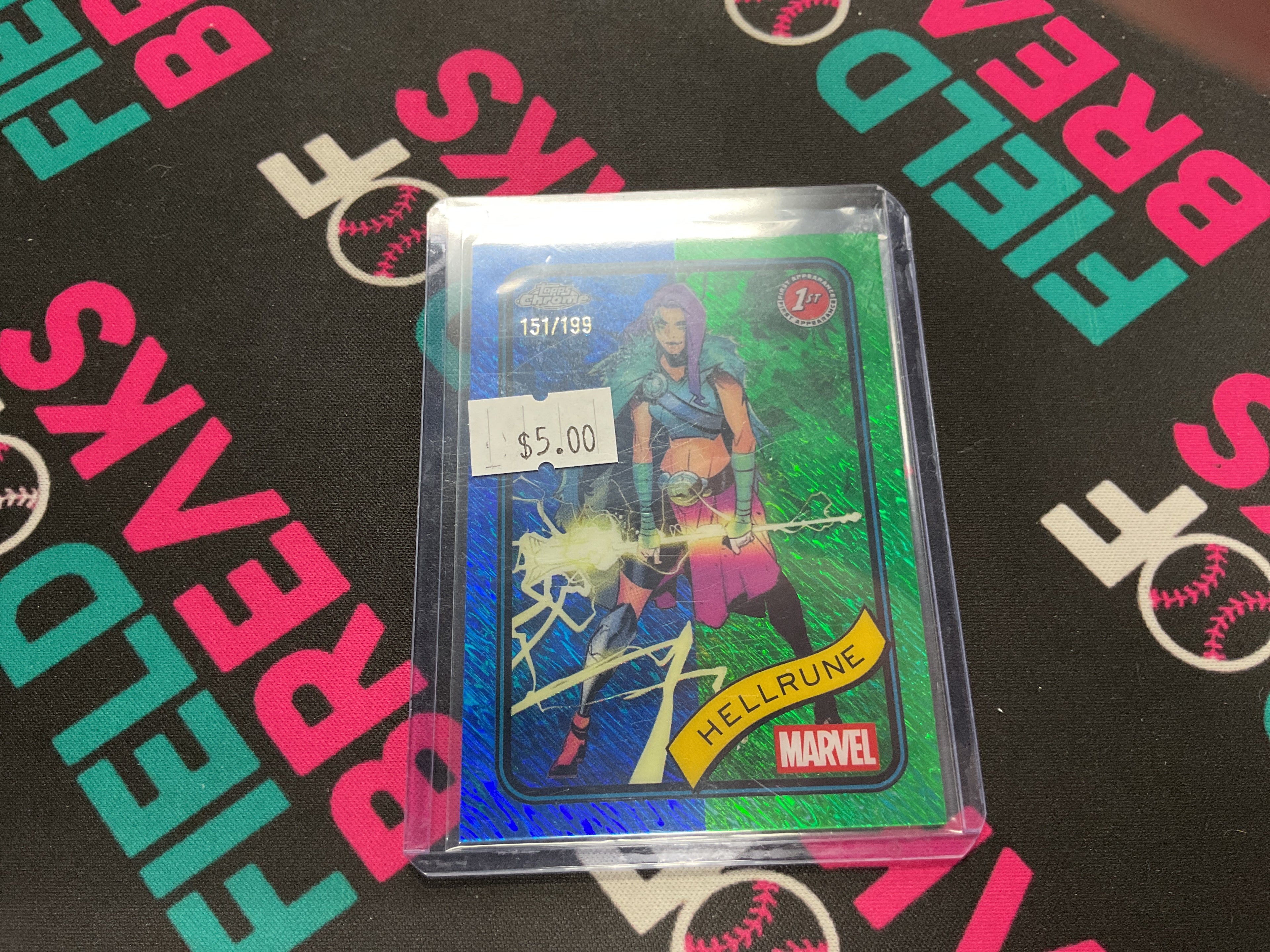 2025 Topps Chrome Marvel Hellrune /199