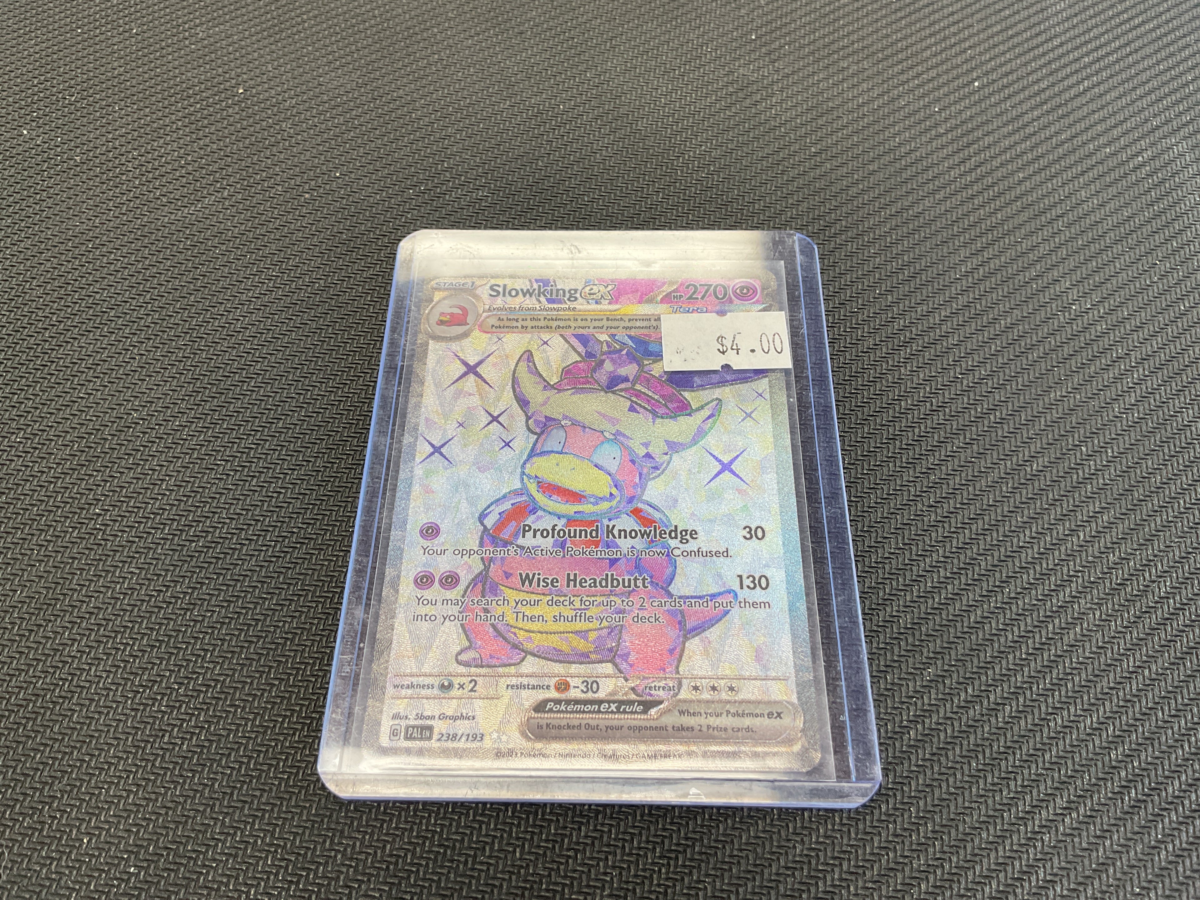 Slowking Ex Full Art Paldea Evolved