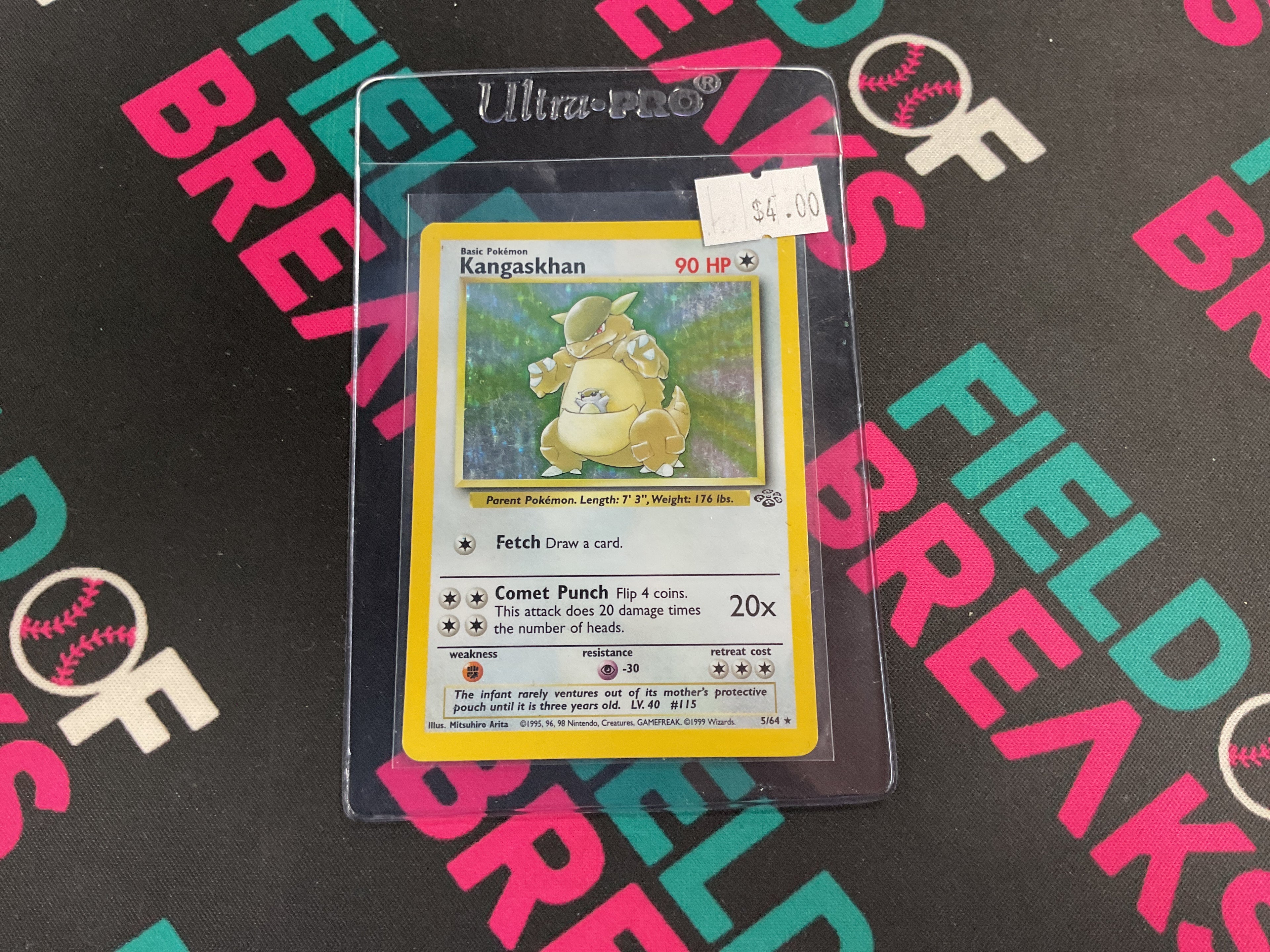Kangaskhan Jungle Holo (HP)