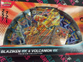 Blaziken ex and Volcanion ex box J&J