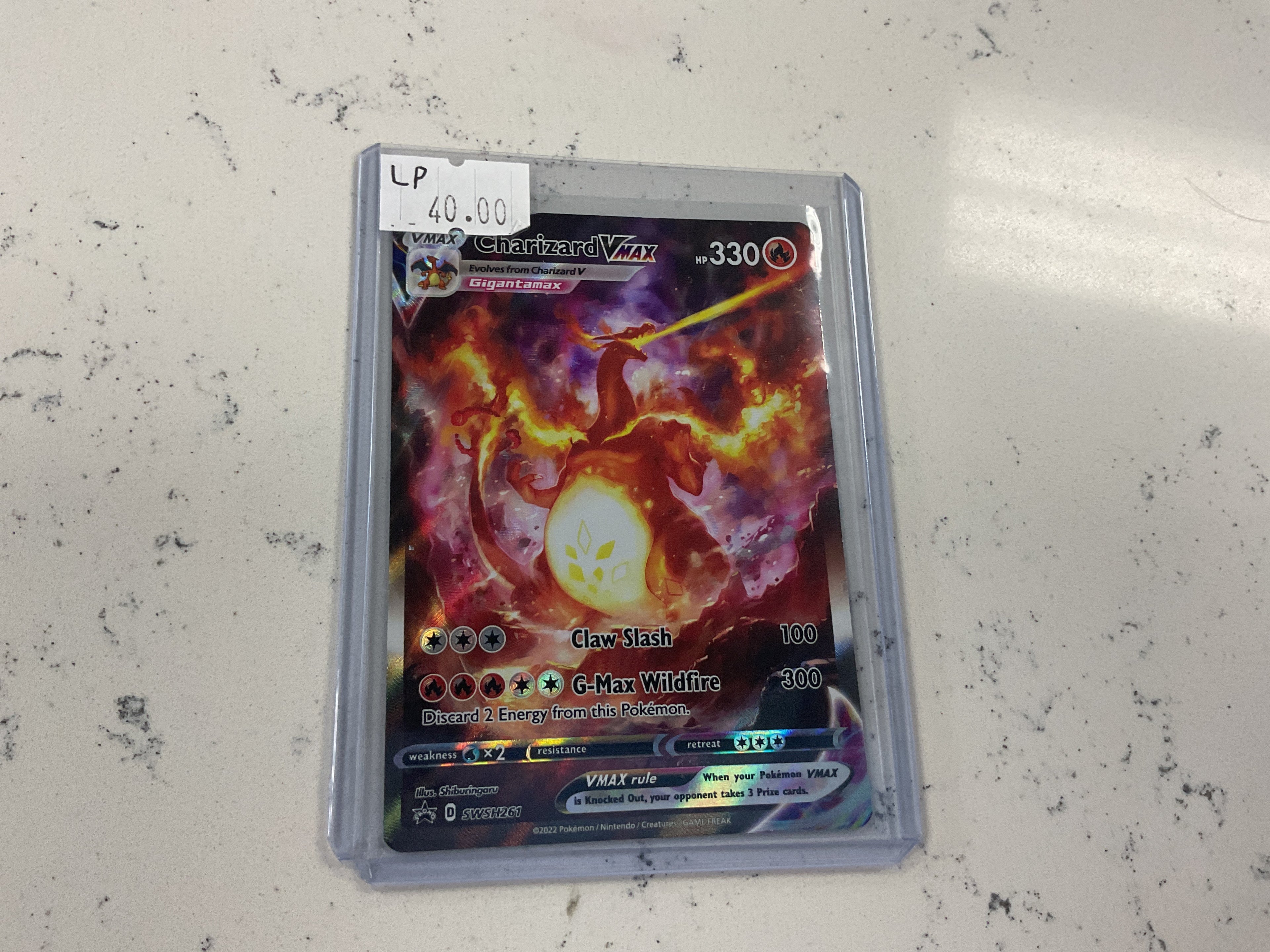 Charizard Vmax SWSH261 LP