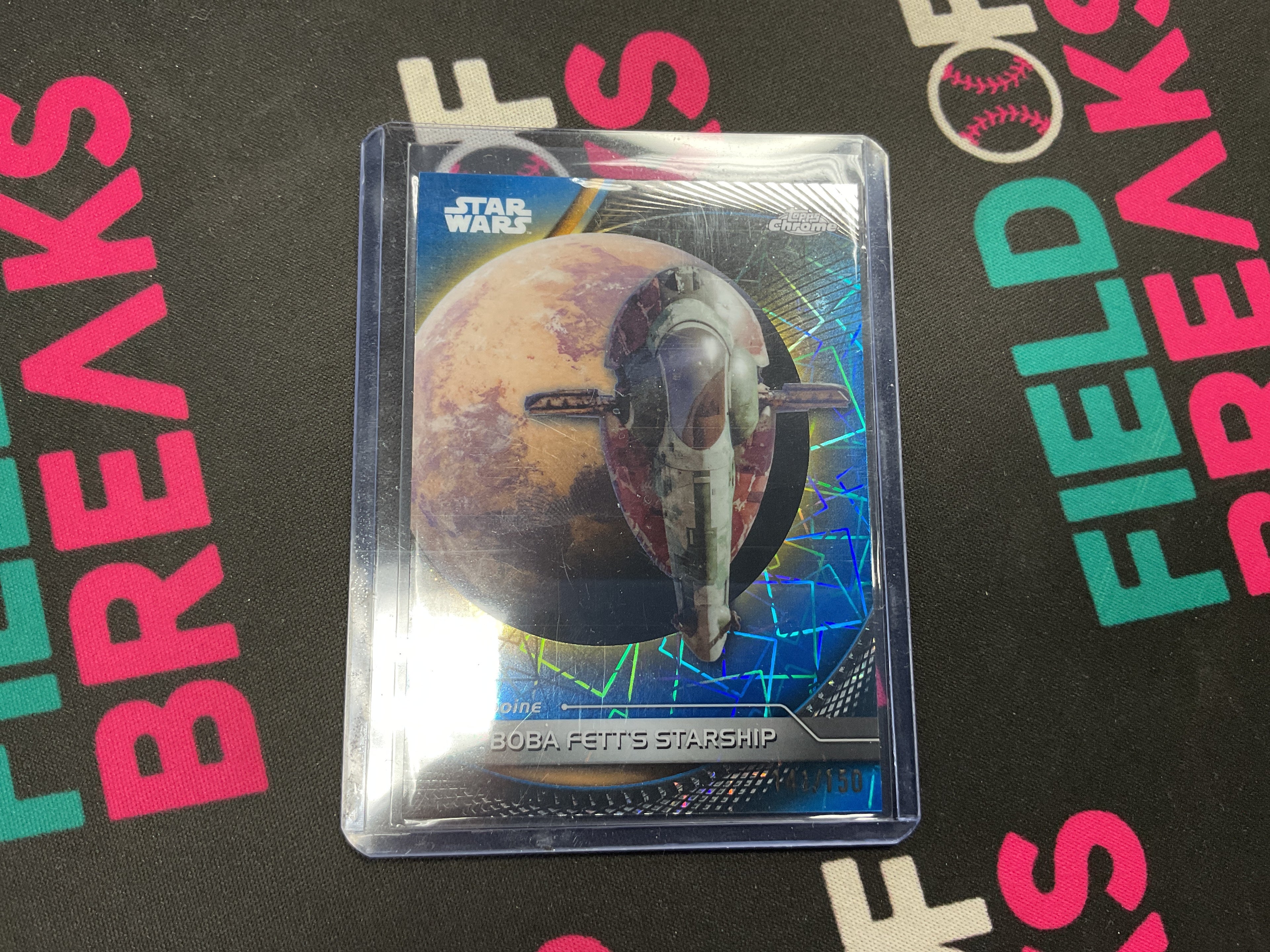 Boba Fetts Starship TOPPS 141/150