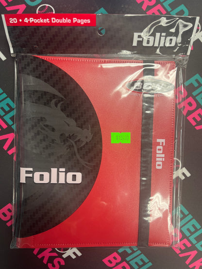 Card Folio- Holds 160 Cards