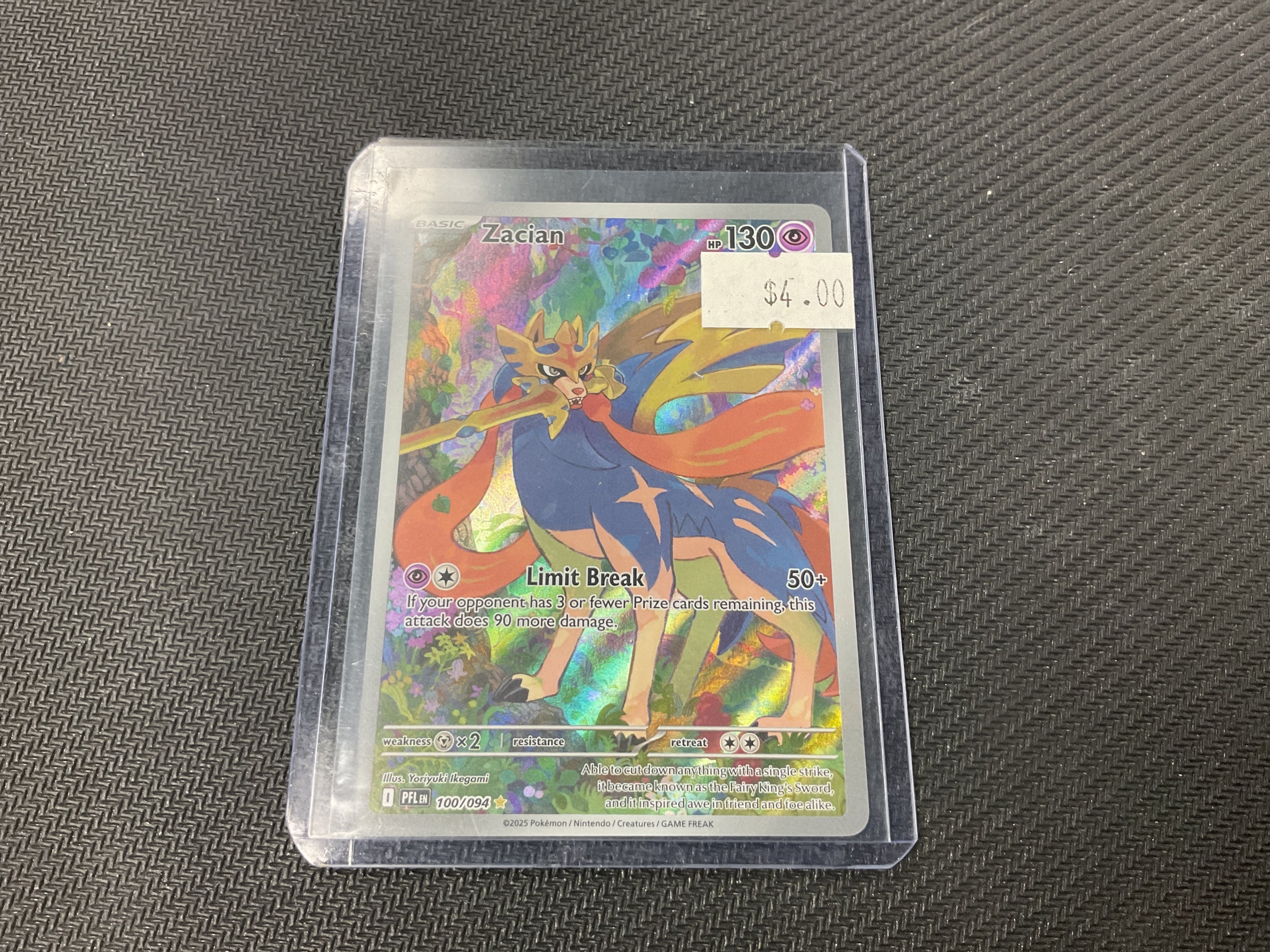 Zacian Phantasmal Flames