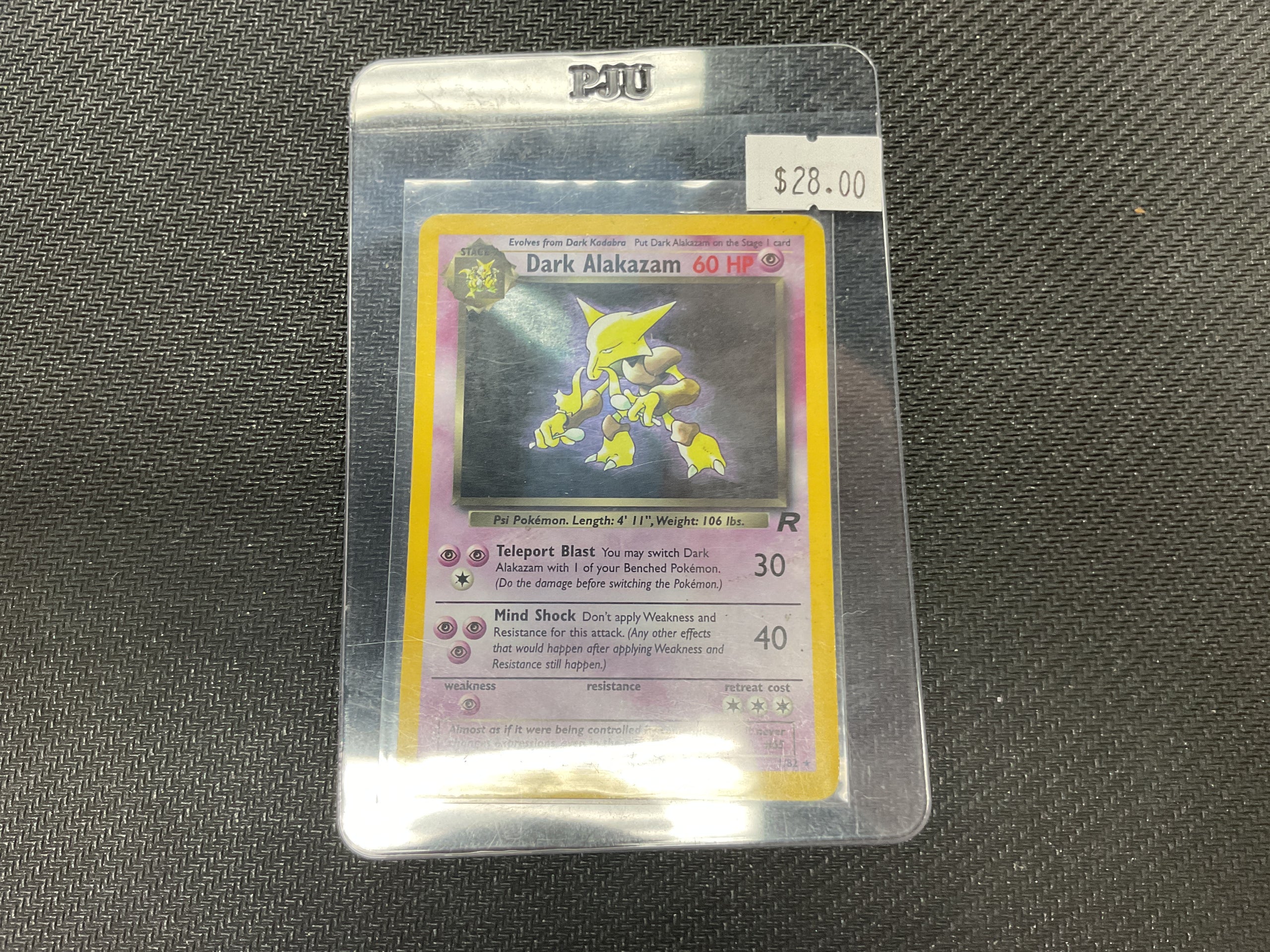 Dark Alakazam Holo Team Rocket 1/82 (HP)