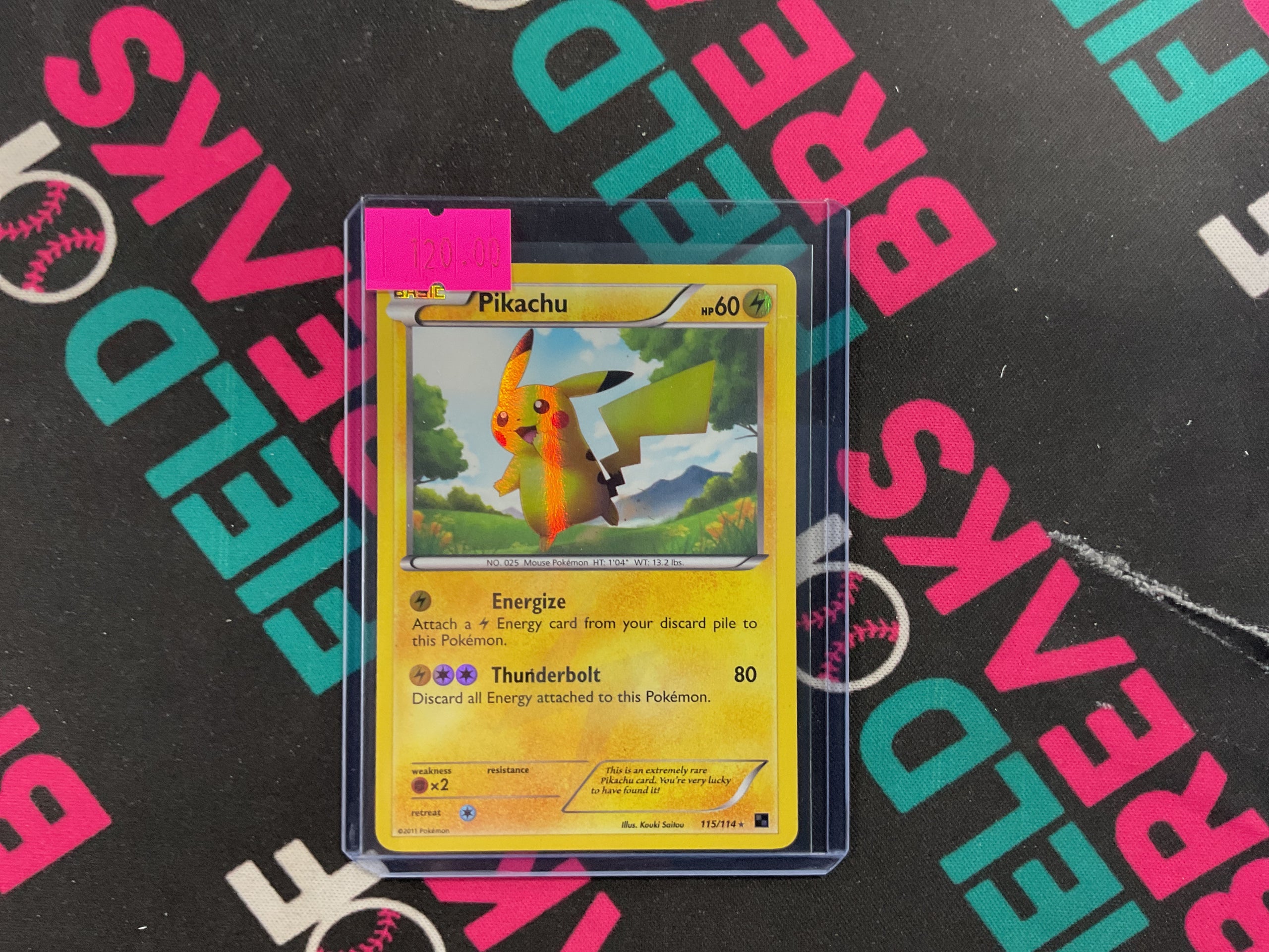 Pikachu secret rare BW