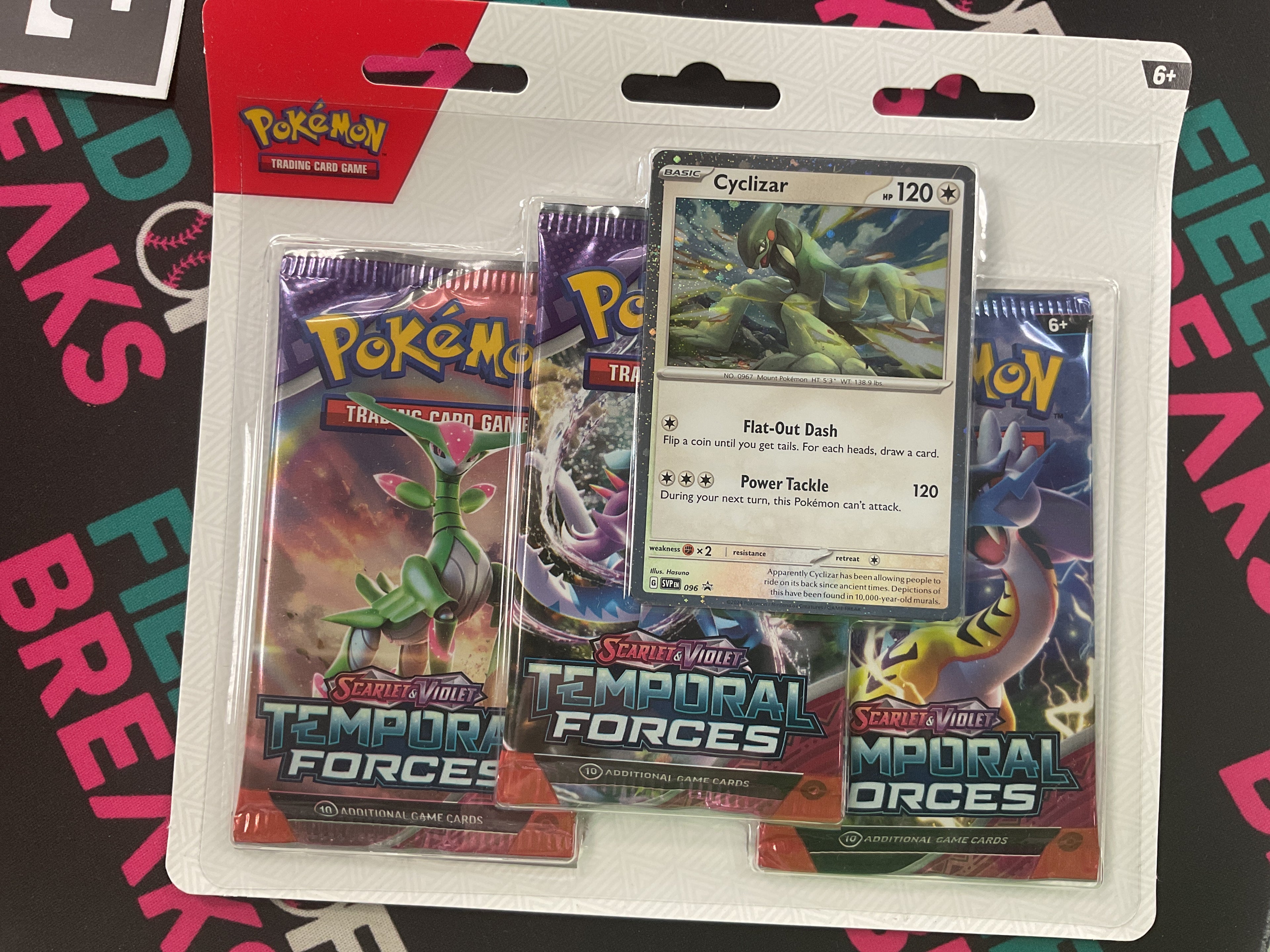 Temporal Forces Blister