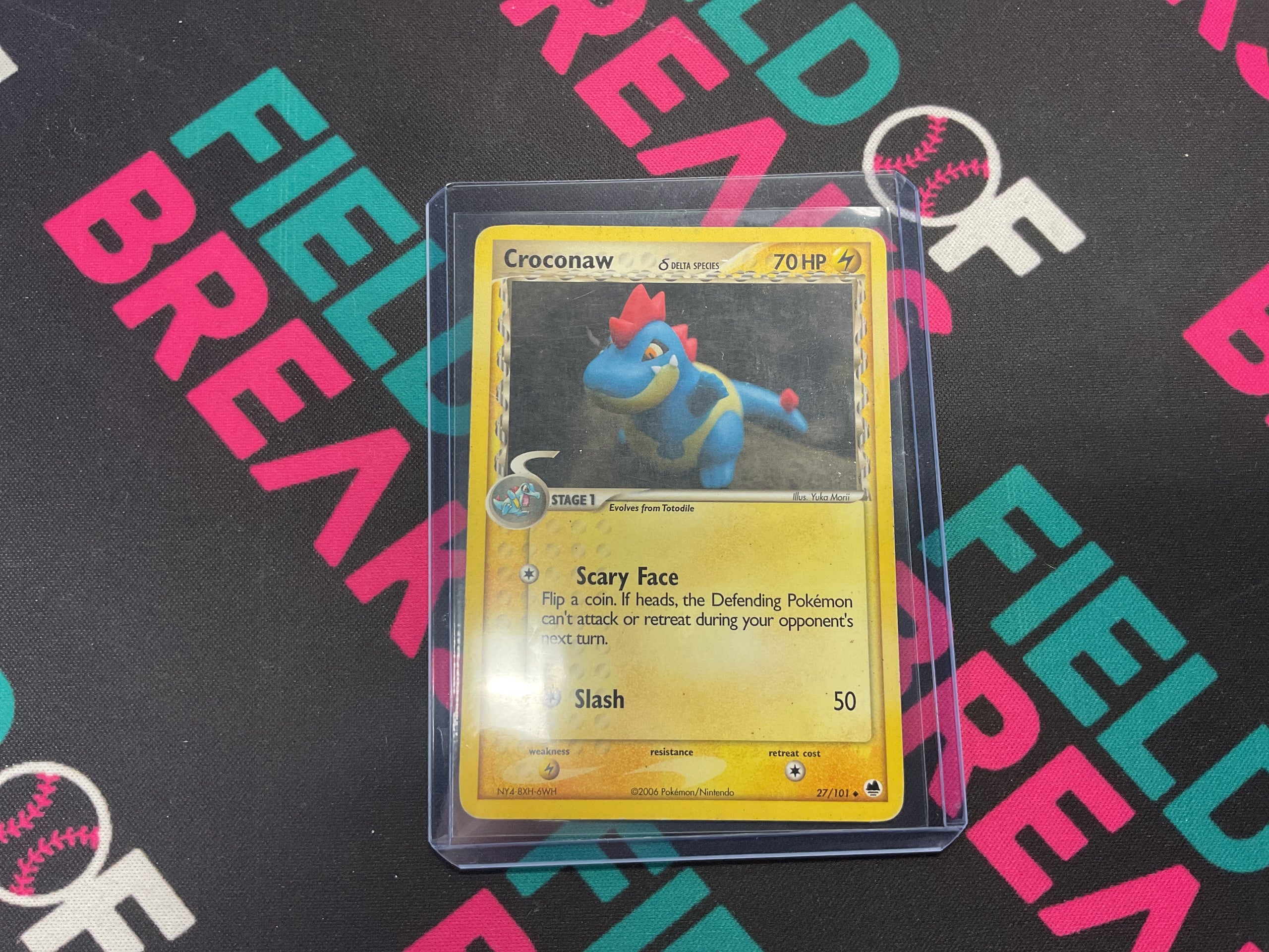 Croconaw Delta Species EX Dragon Frontiers 27/101 (HP)