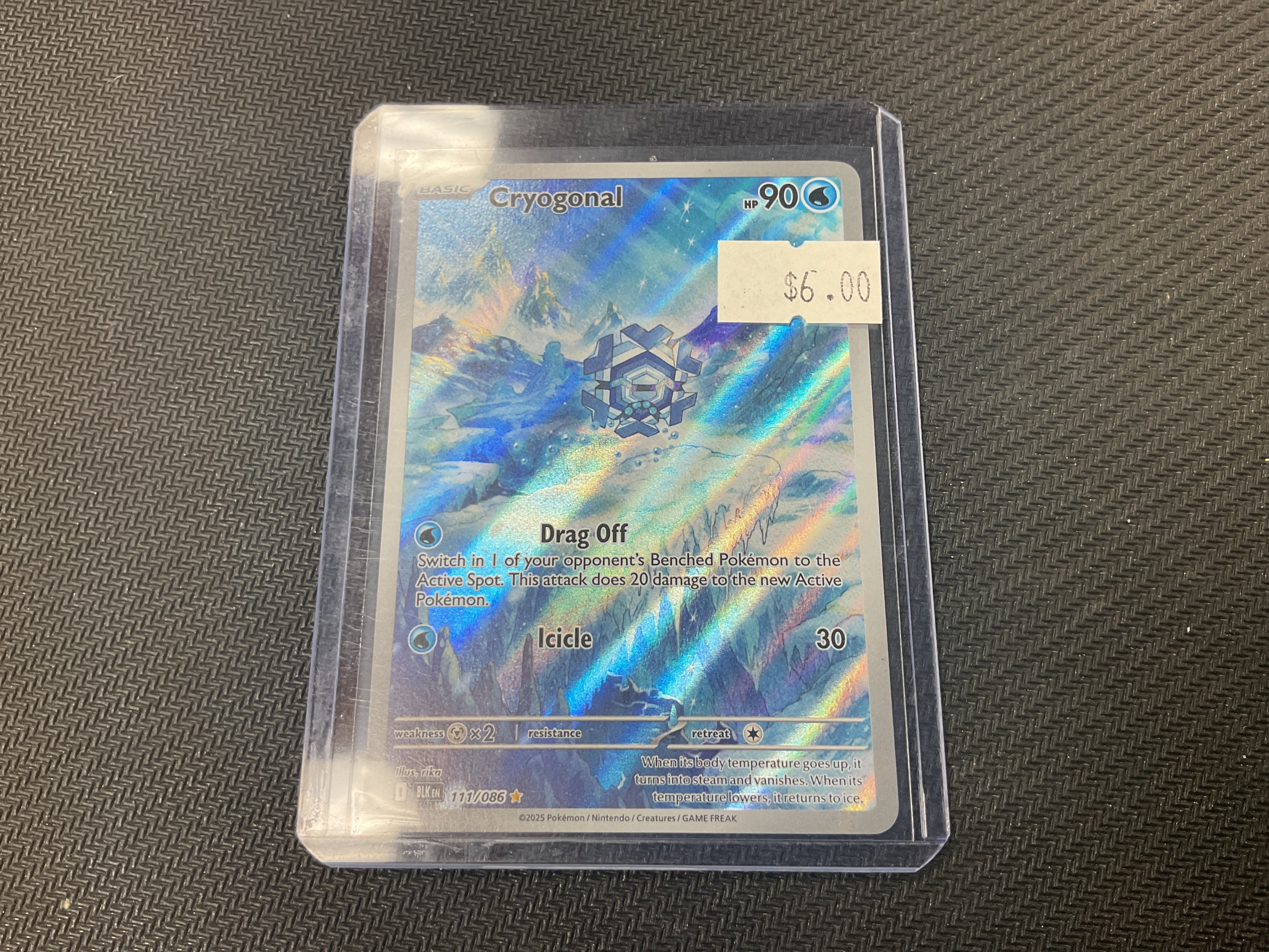Cryogonal Black Bolt