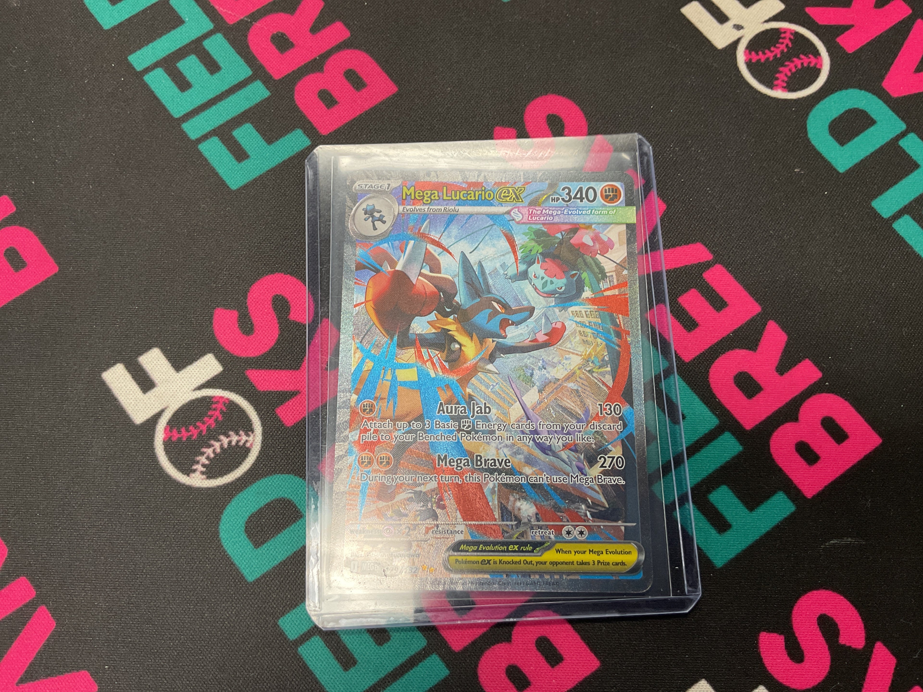 Mega Lucario EX SIR Mega Evolution 179/132