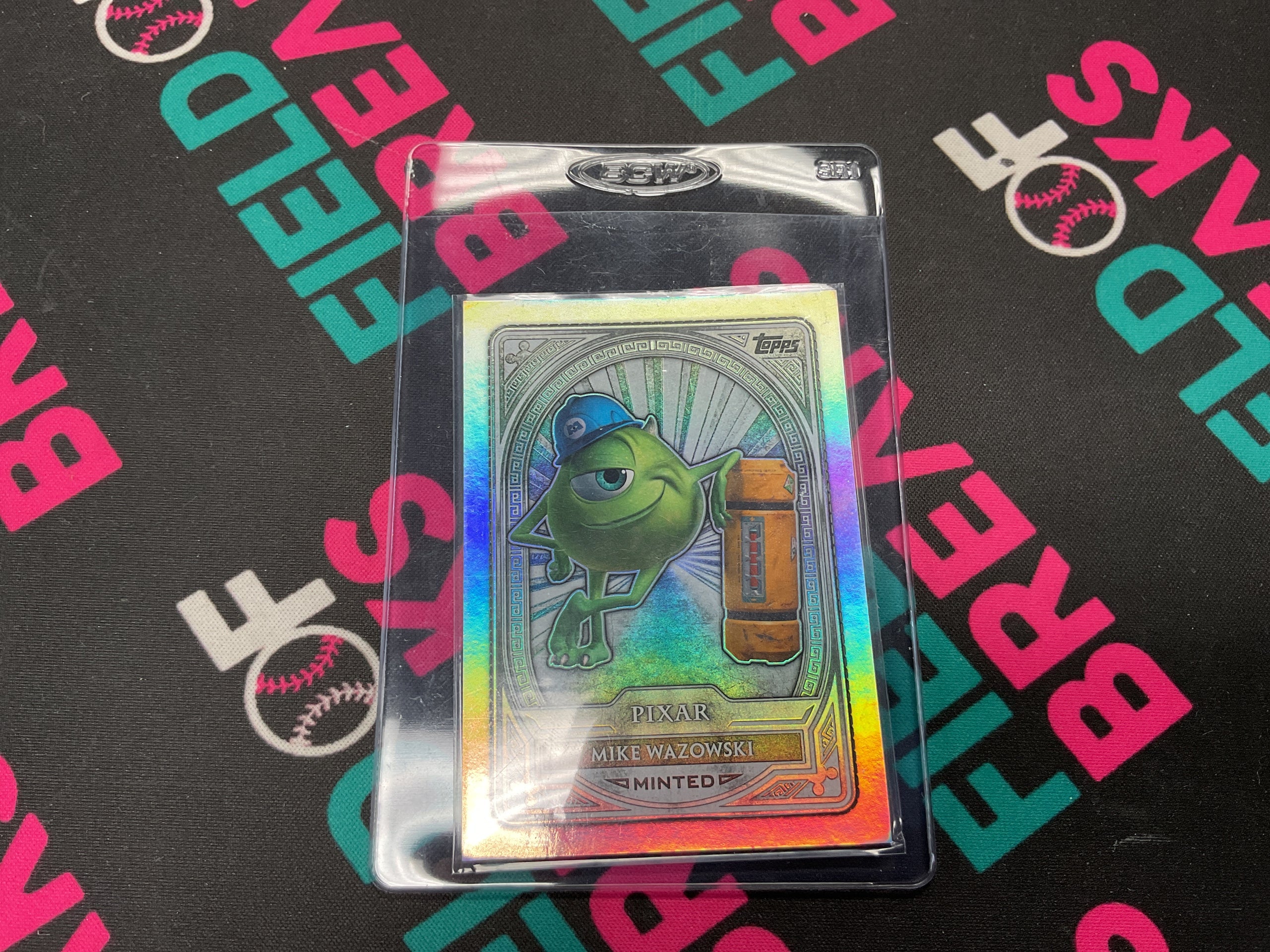 2025 Topps Pixar Minted Mike Wazowski