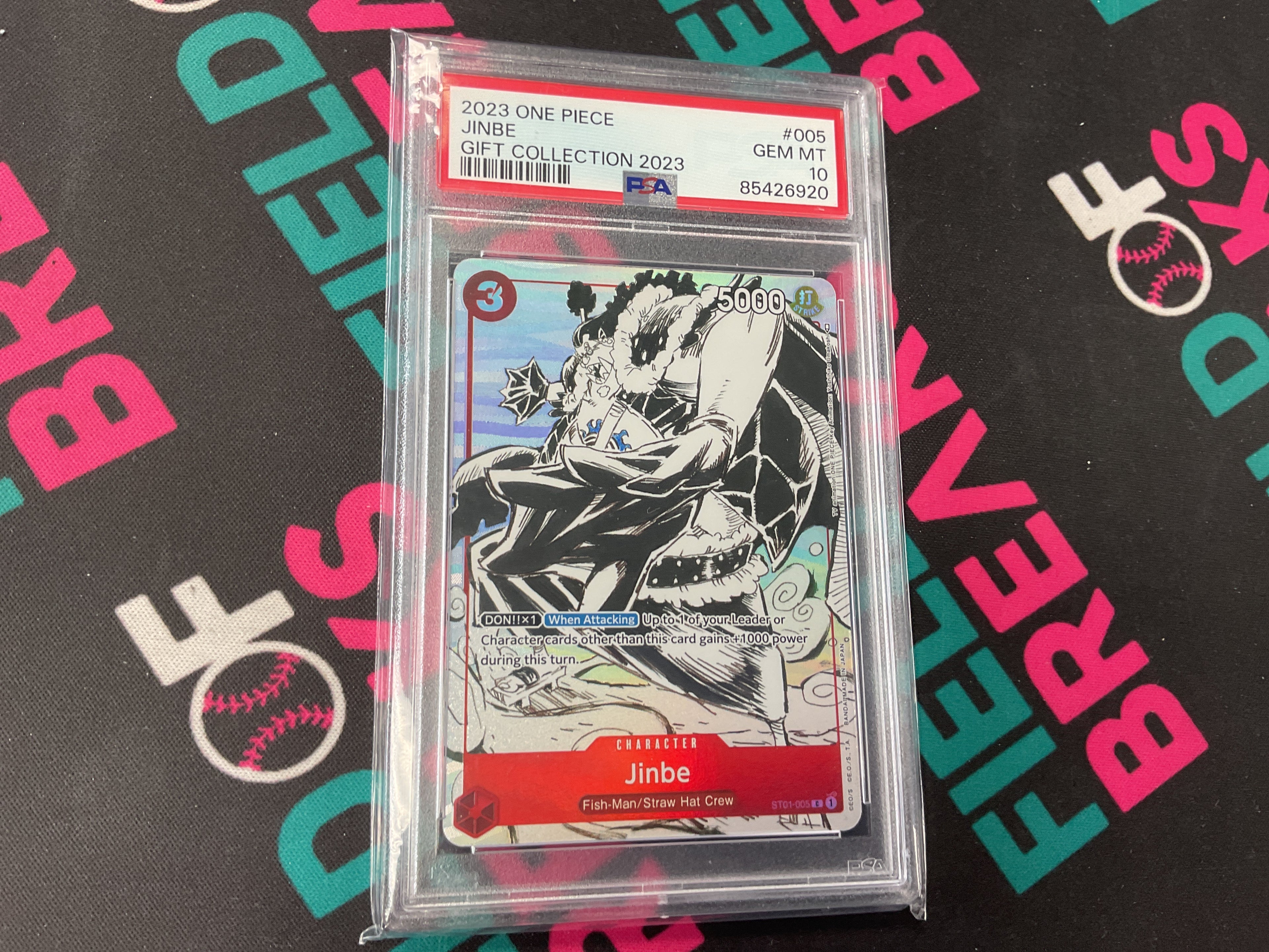 2023 One Piece Jinbe Gift Collection 2023 PSA 10