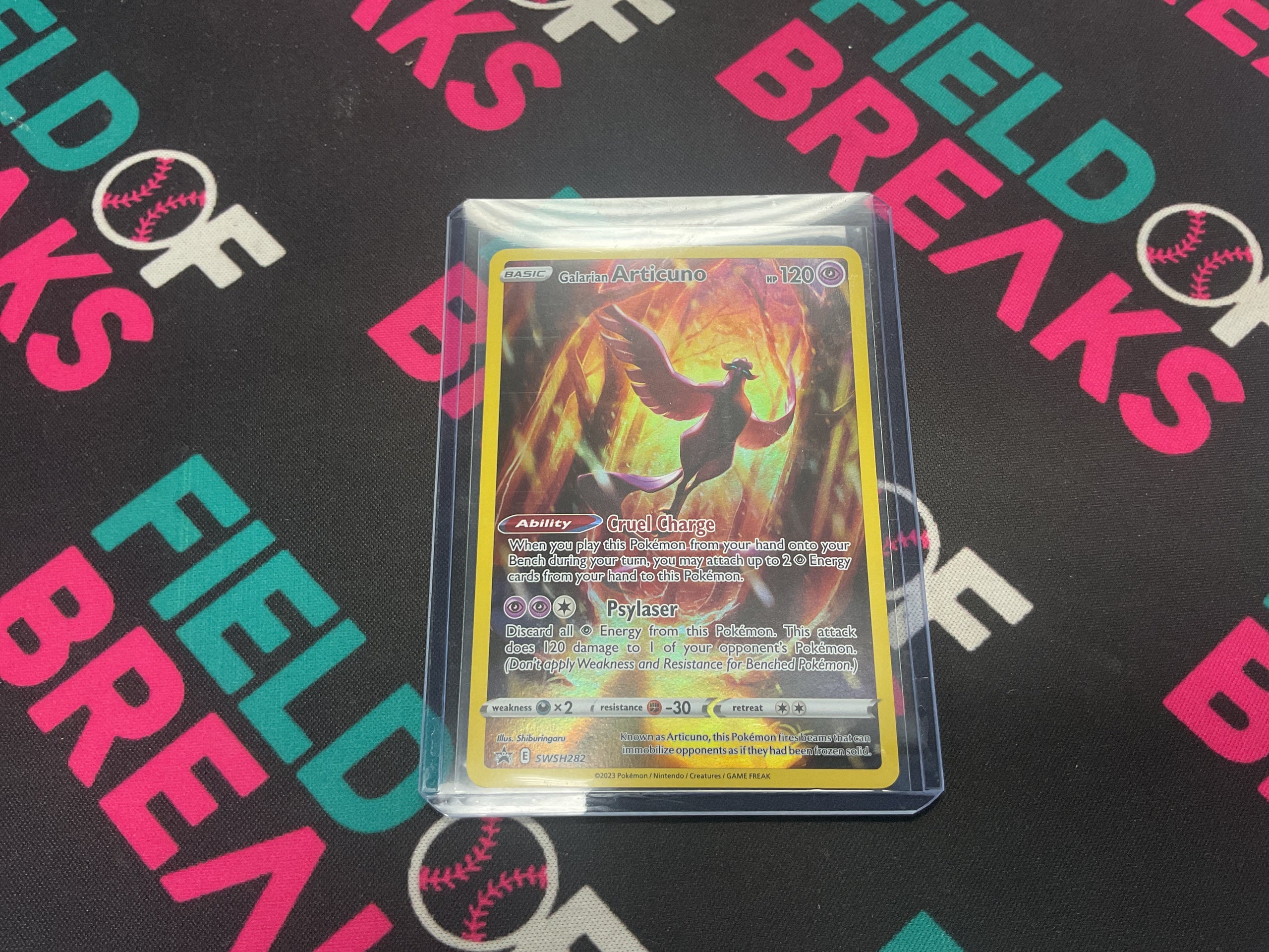 Galarian Articuno Crown Zenith Tin Promo SWSH282