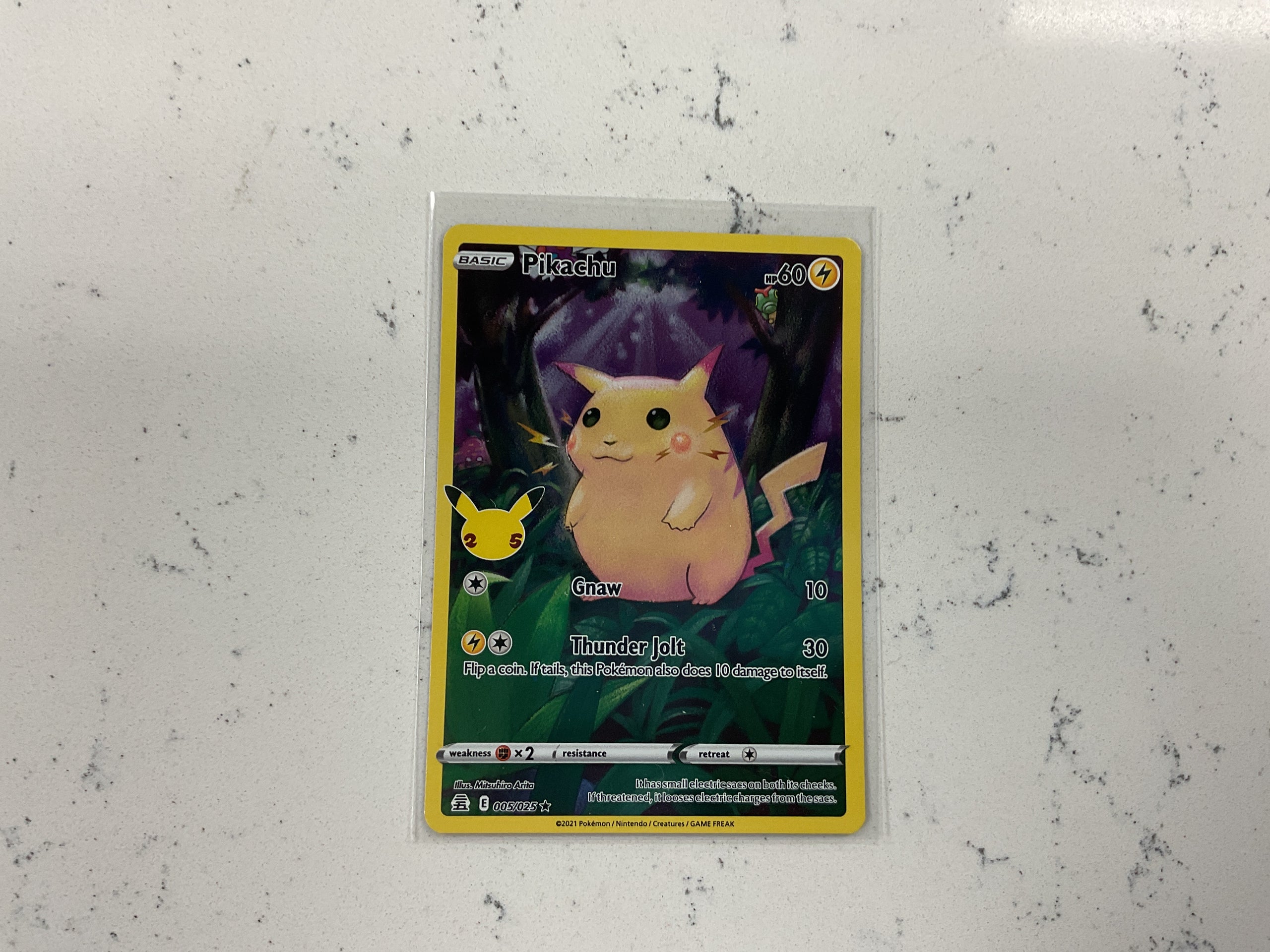 Pikachu 25th anniversary