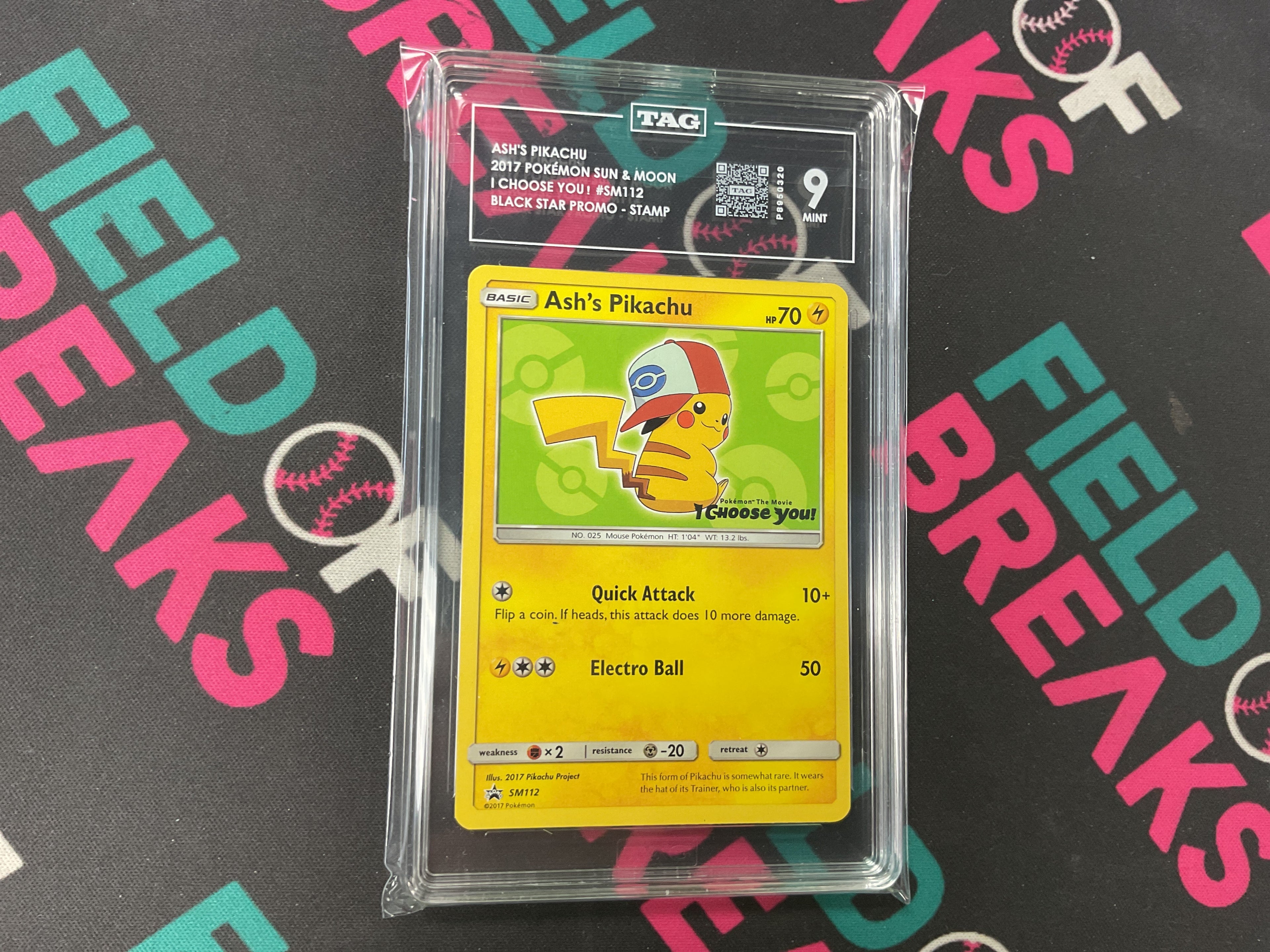 Ash's Pikachu 2017 I CHOOSE YOU MOVIE PROMO SM112 TAG 9 – Field Of Breaks
