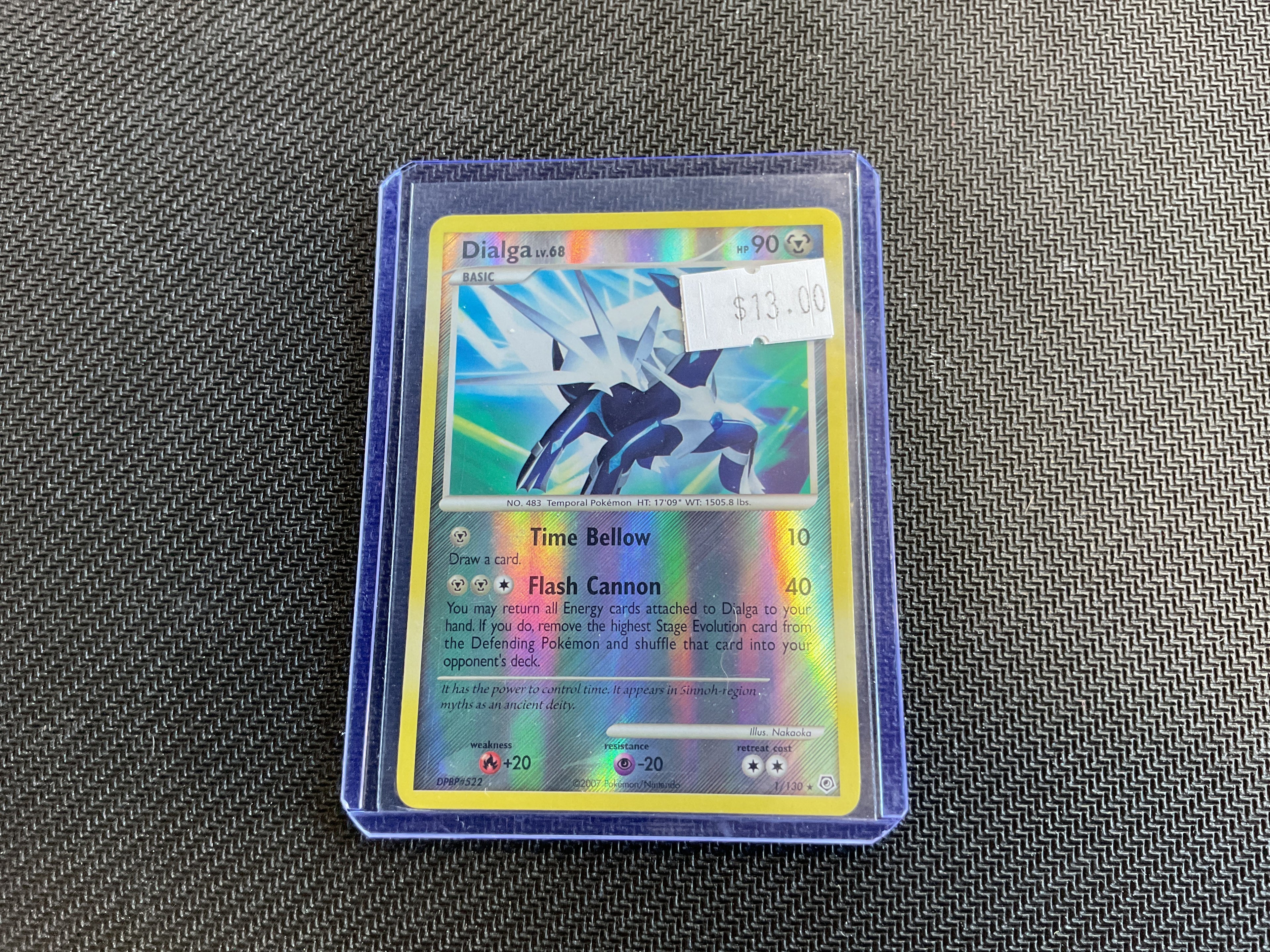 Dialga Diamond and Pearl Reverse Holo