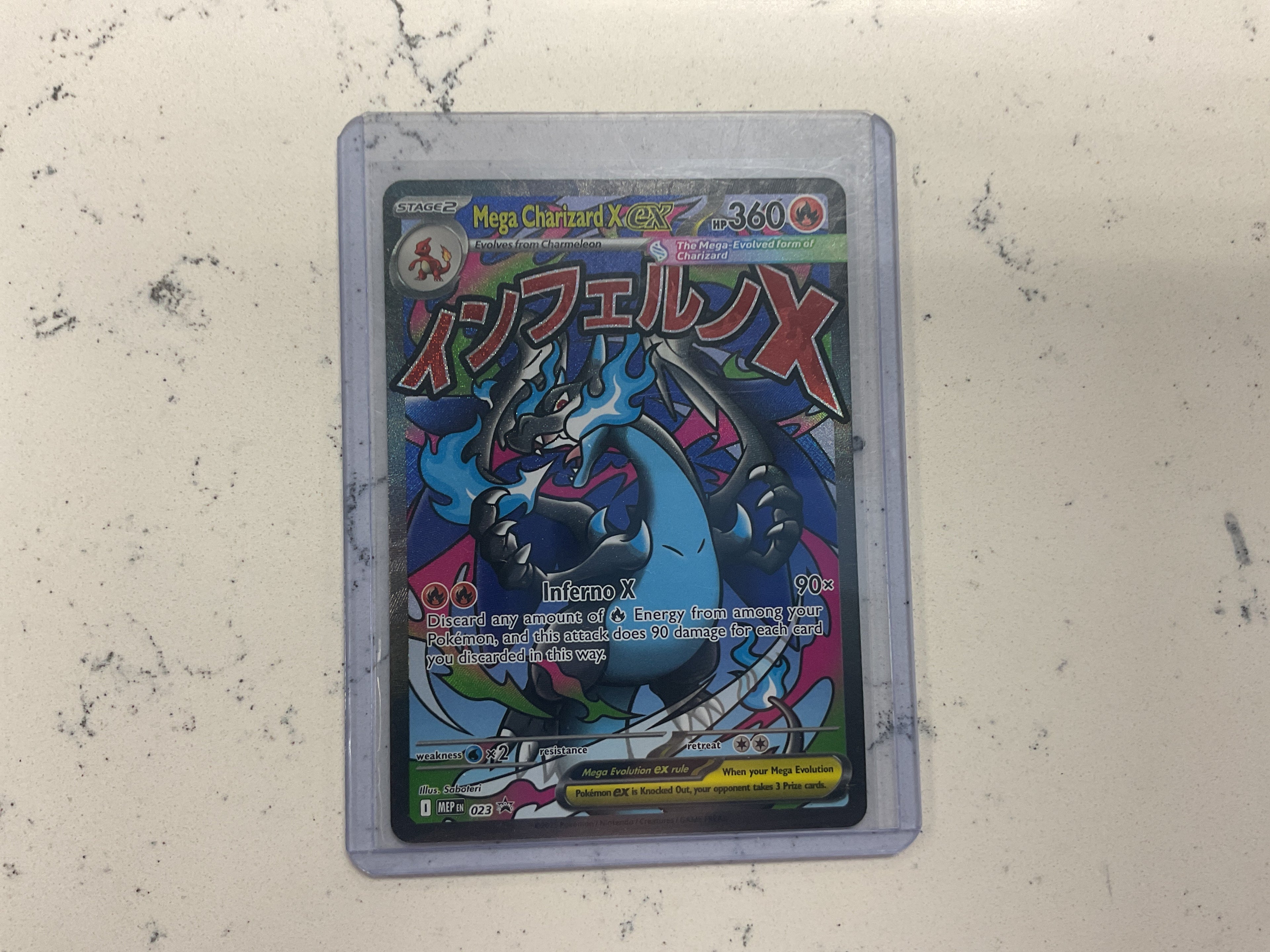 Mega Charizard X ex 023 promo