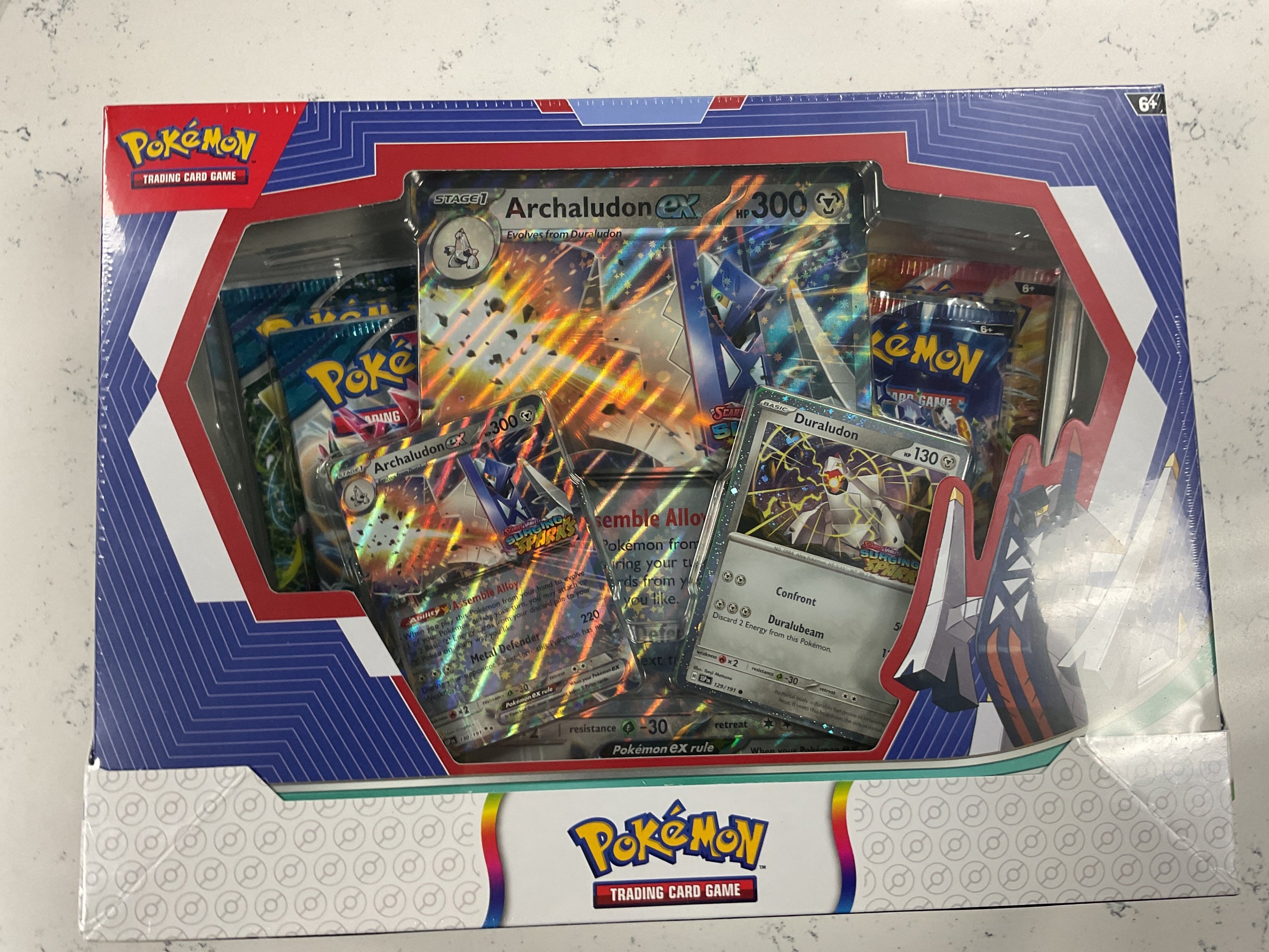 Archaudon ex box / Reshiram ex box