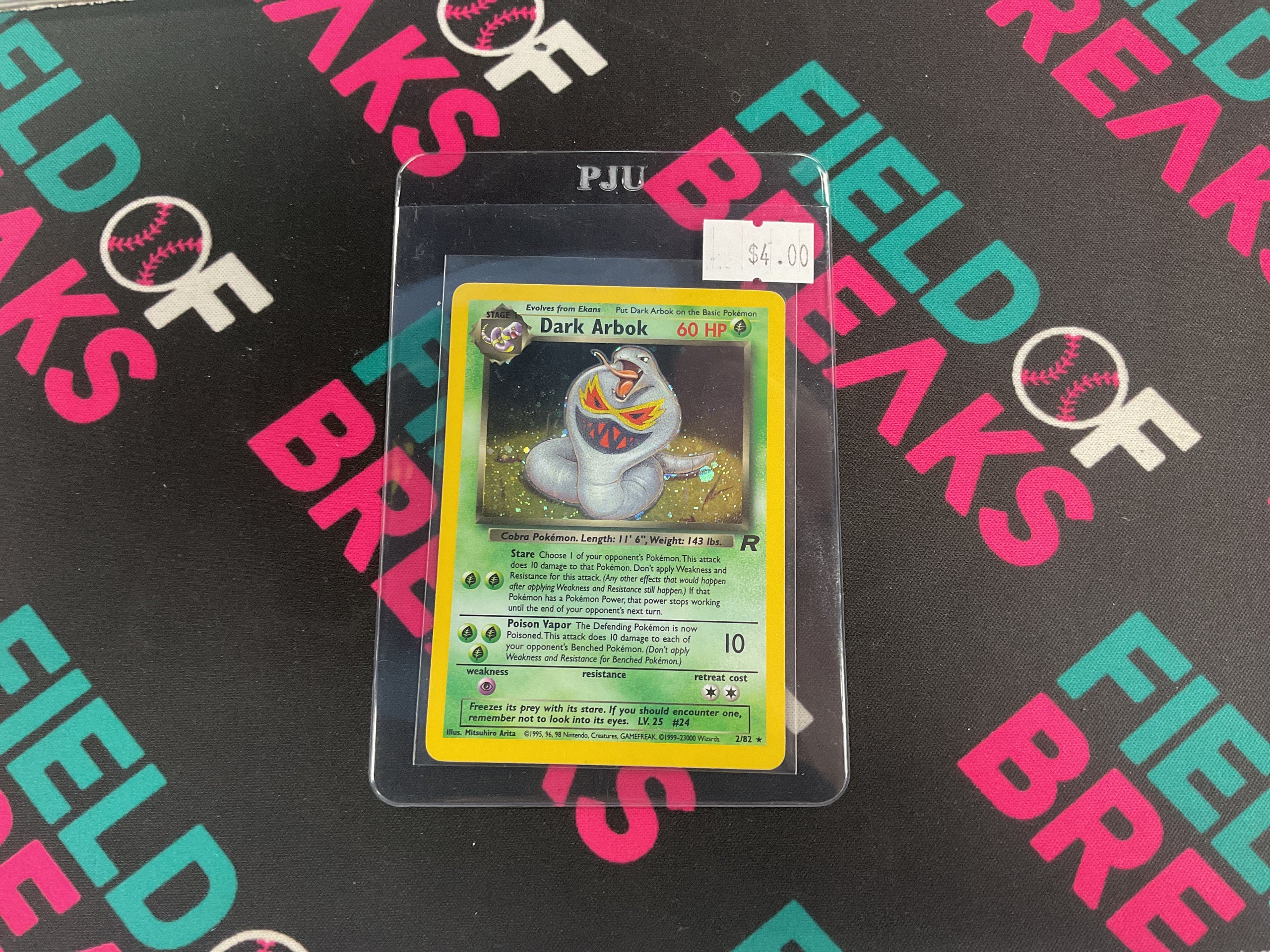 Dark Arbok Team Rocket Non Holo (HP)