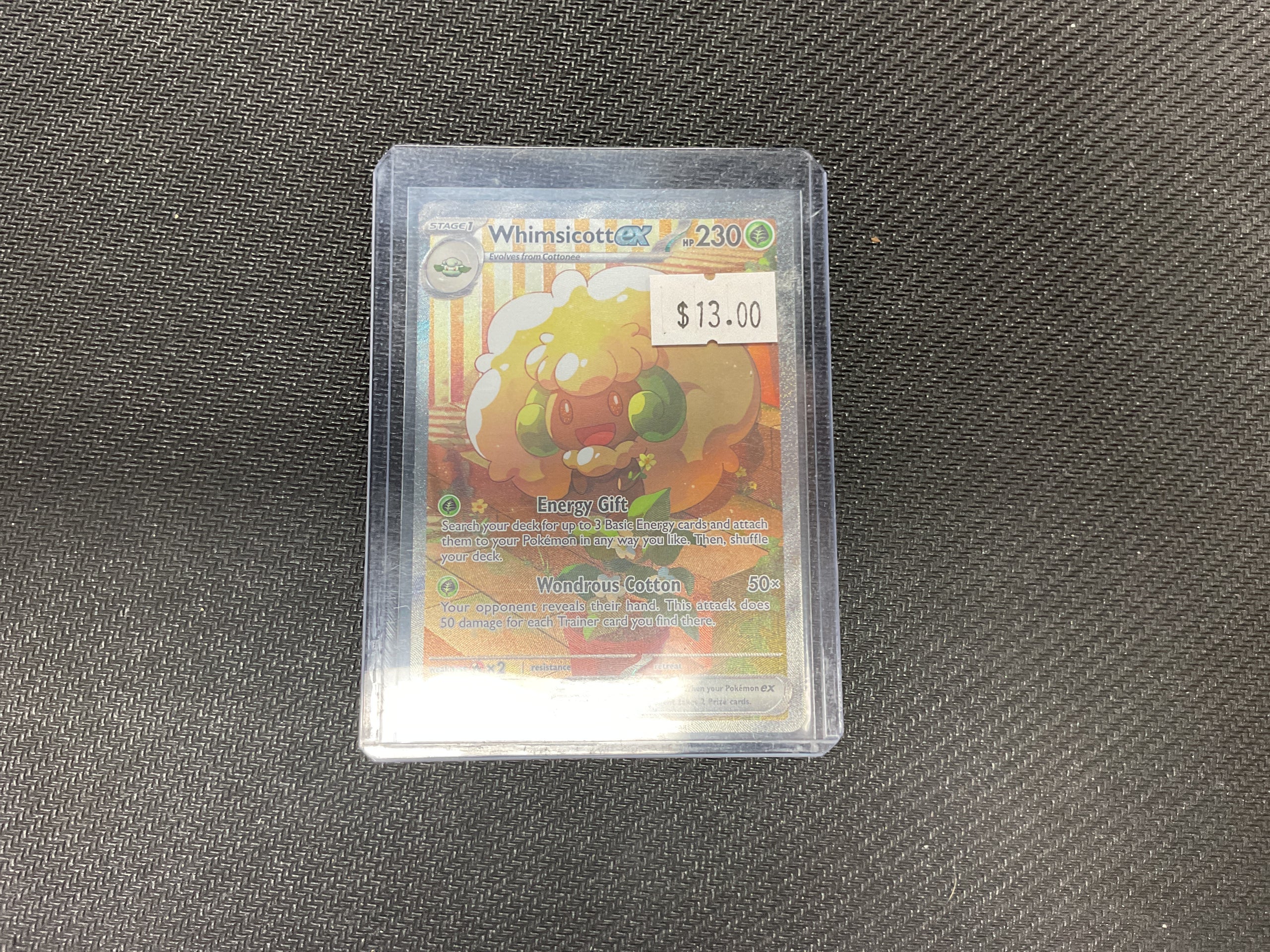 Whimsicott EX SIR White Flare 165/086