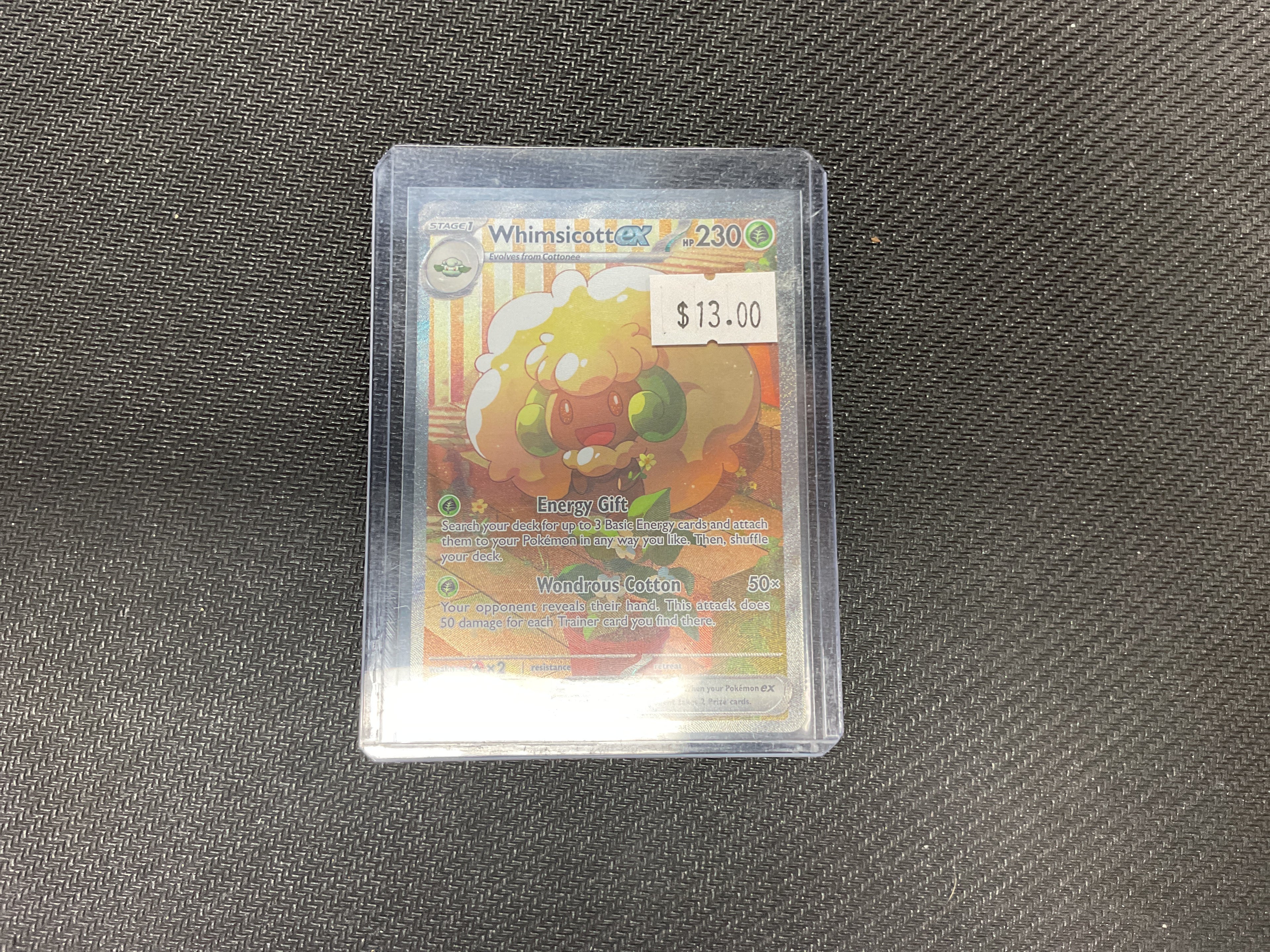 Whimsicott EX SIR White Flare 165/086