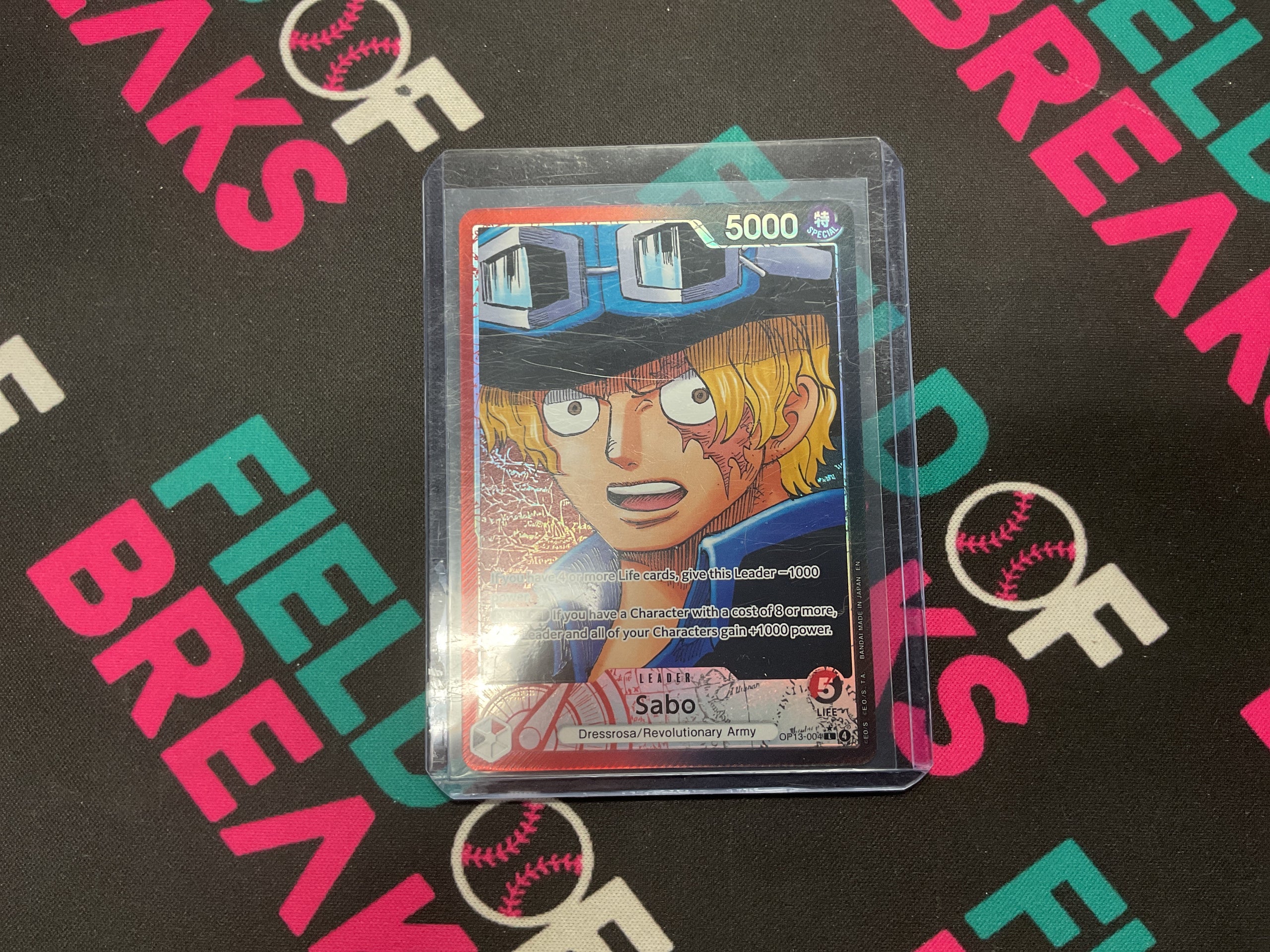 Sabo Alternate Art Carrying on His Will OP13-004
