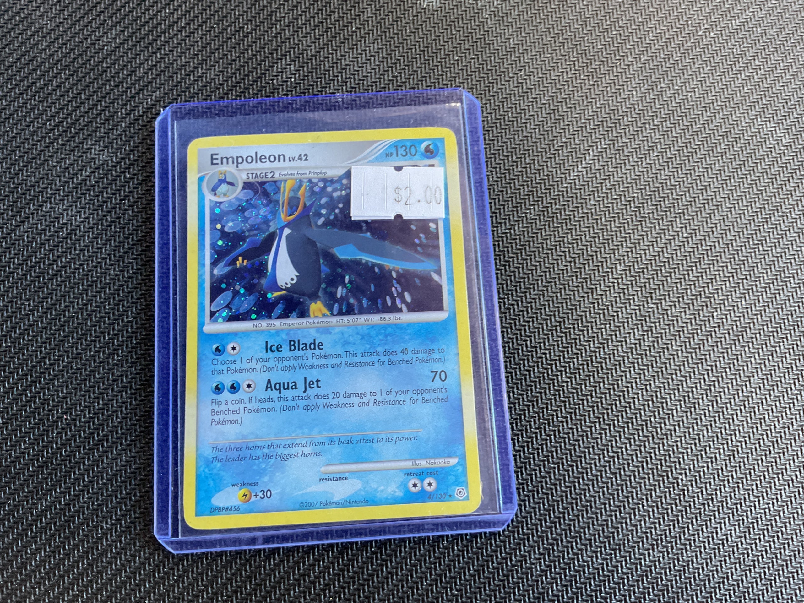 Empoleon Diamond and Pearl Holo (HP)