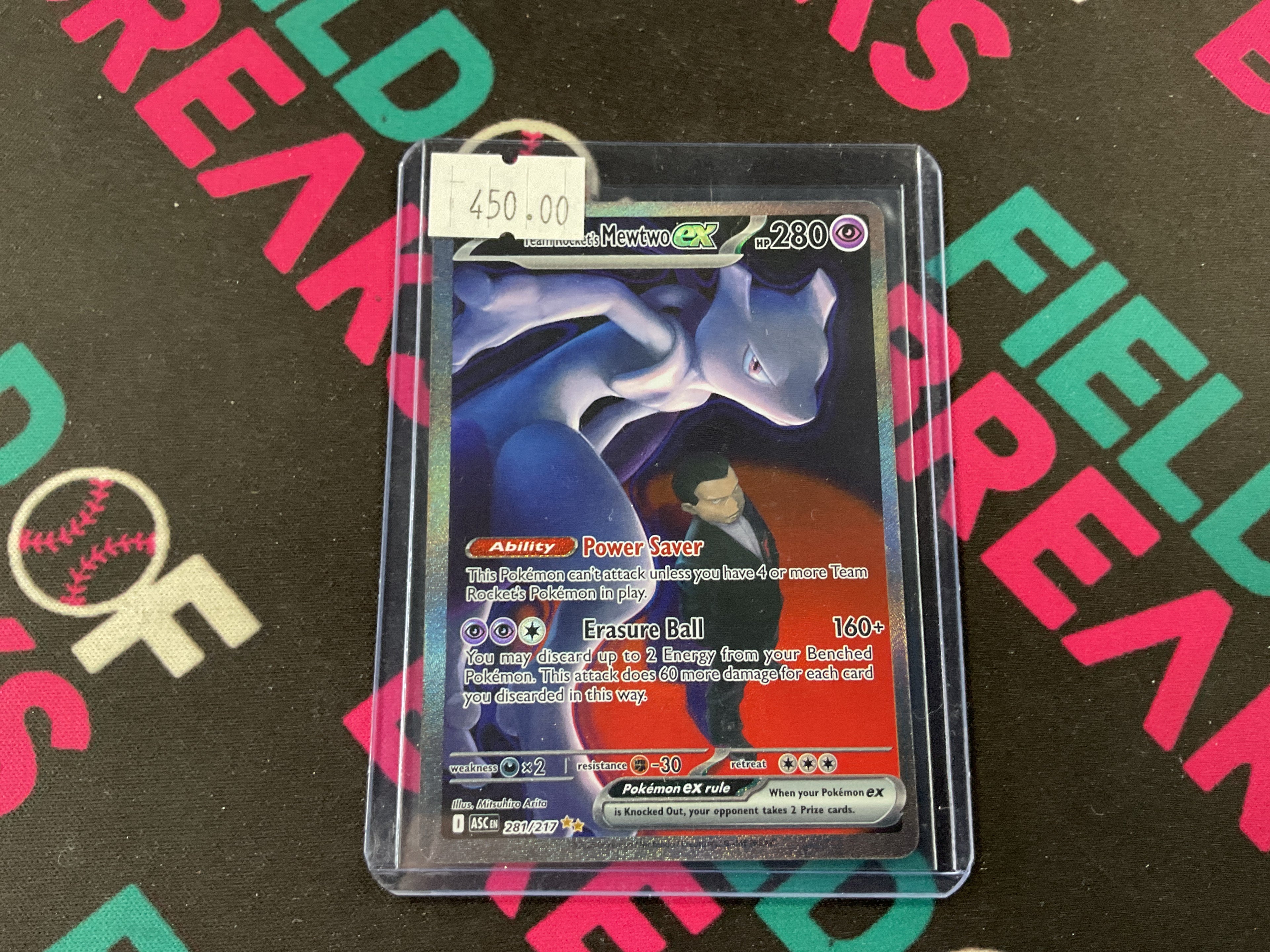 Team Rocket’s Mewtwo 281/217
