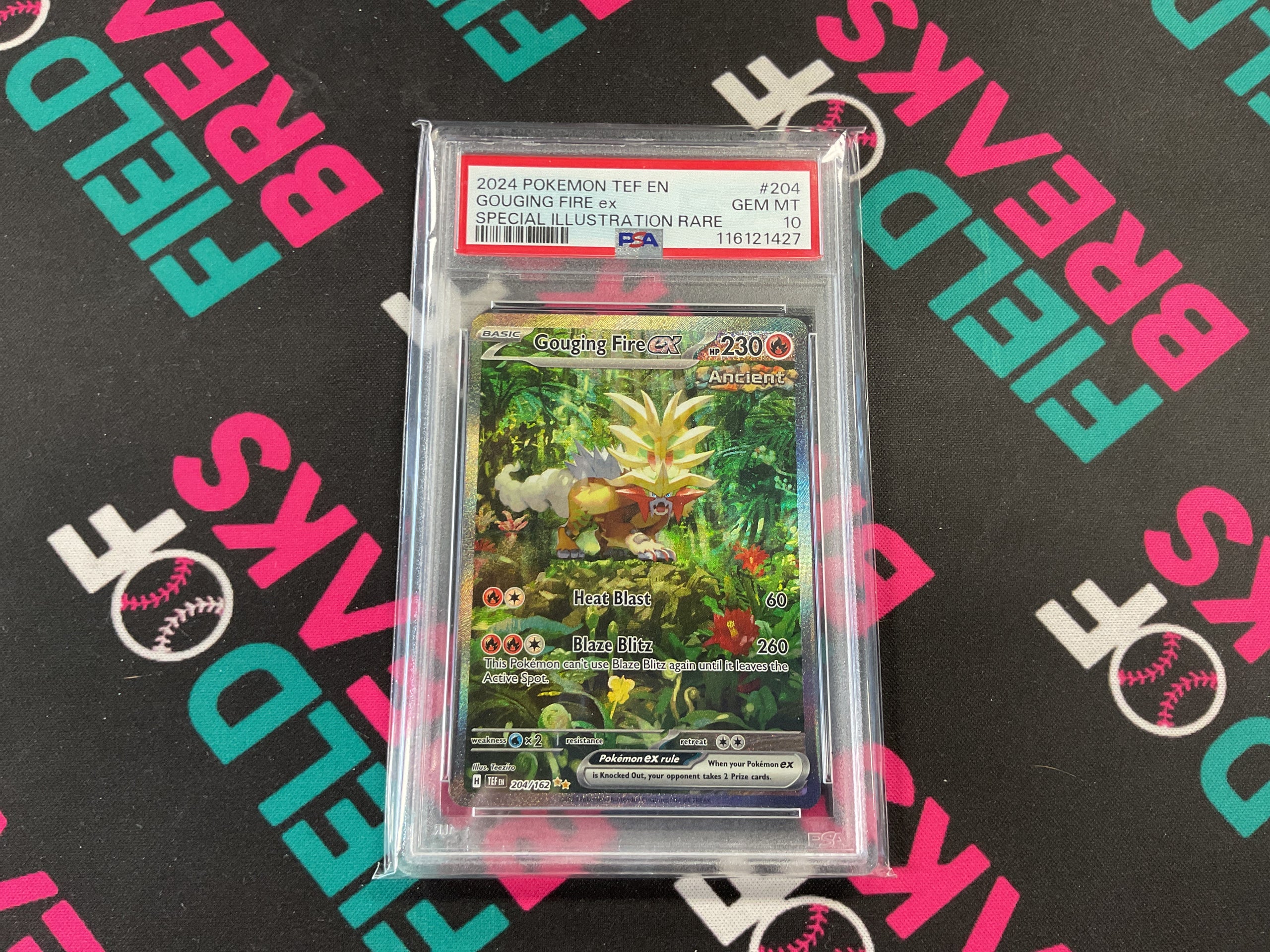 Gouging Fire SIR Temporal Forces PSA 10
