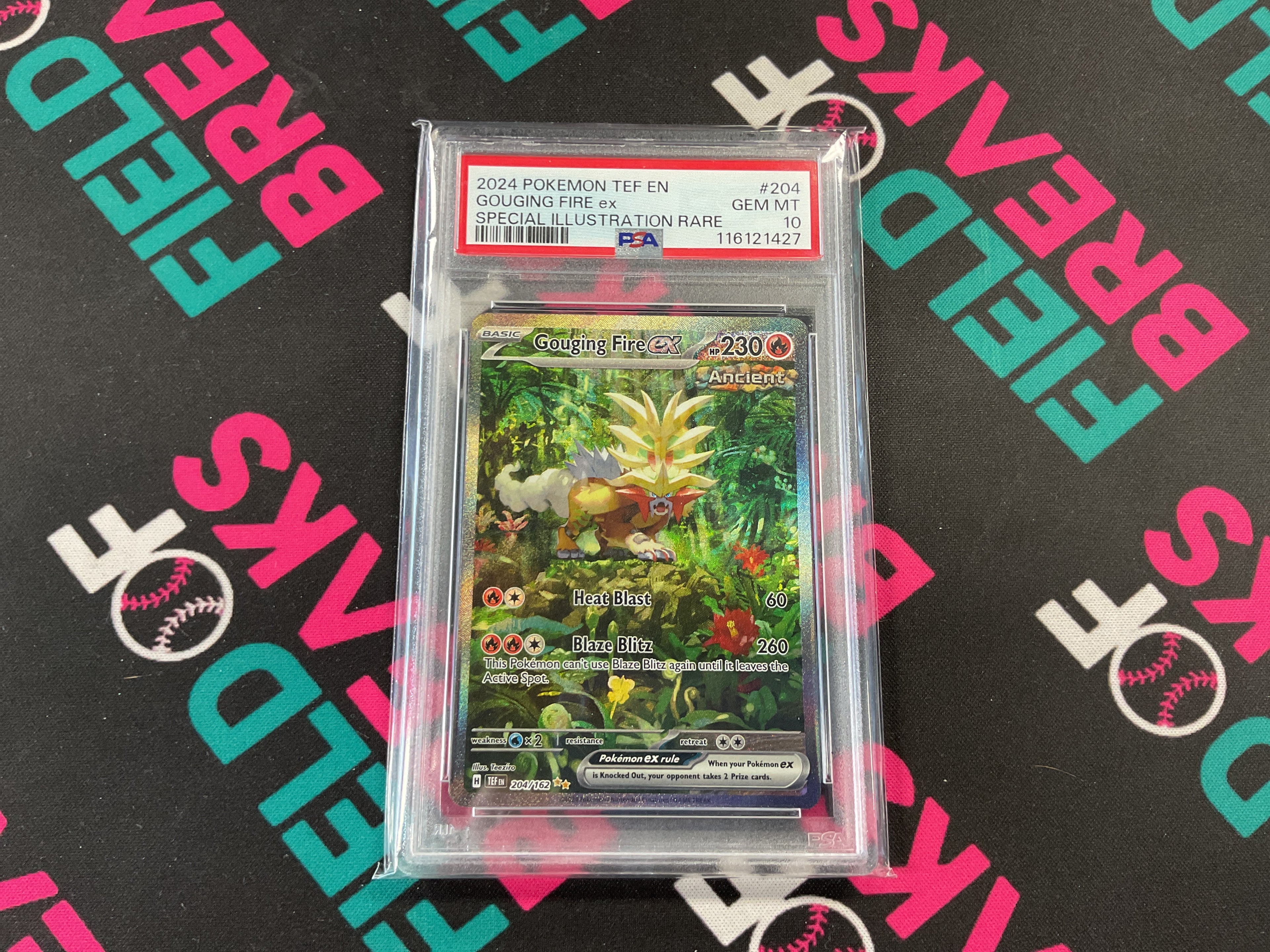 Gouging Fire SIR Temporal Forces PSA 10