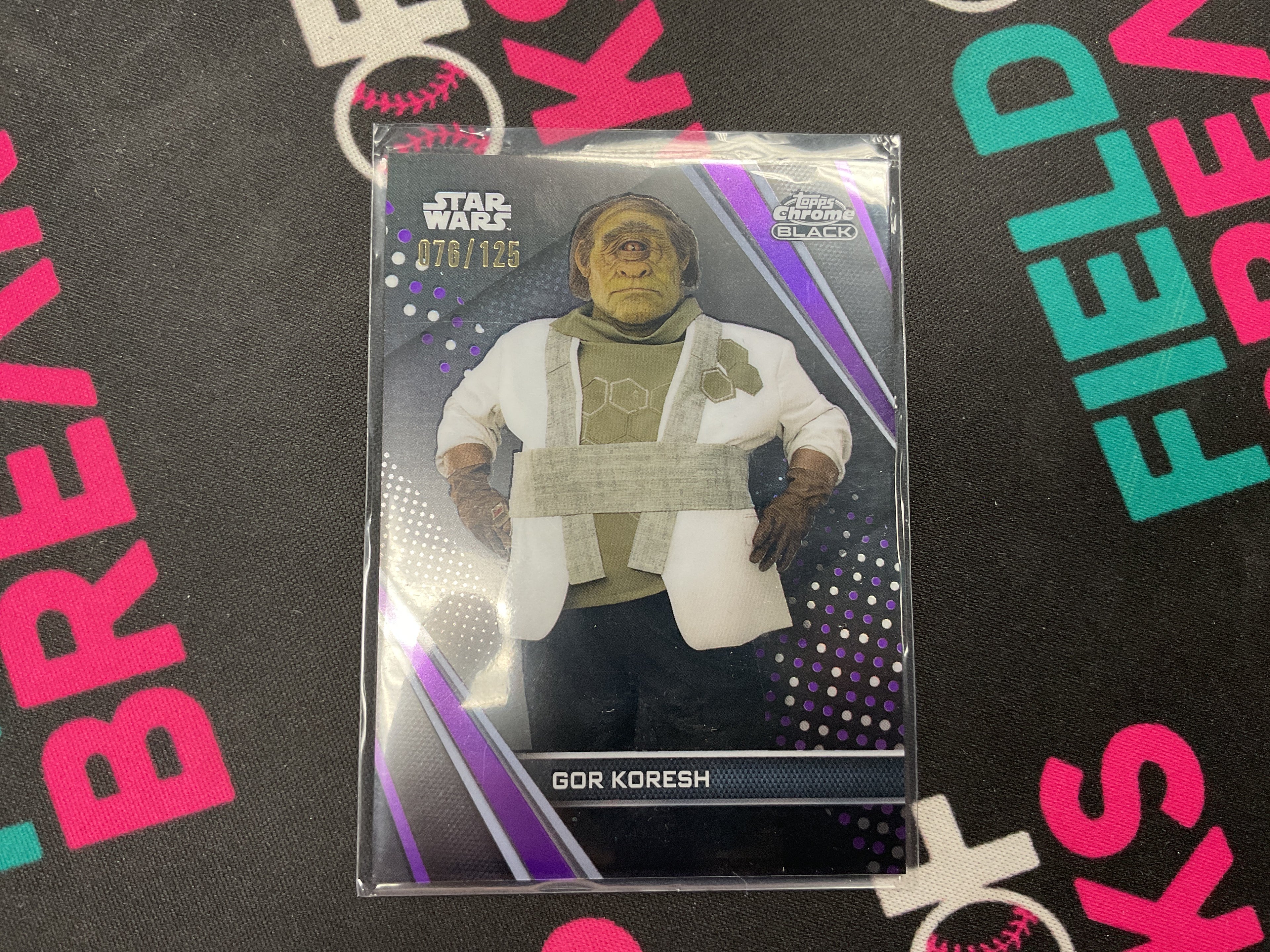 Got Koresh Topps Chrome Black 076/125