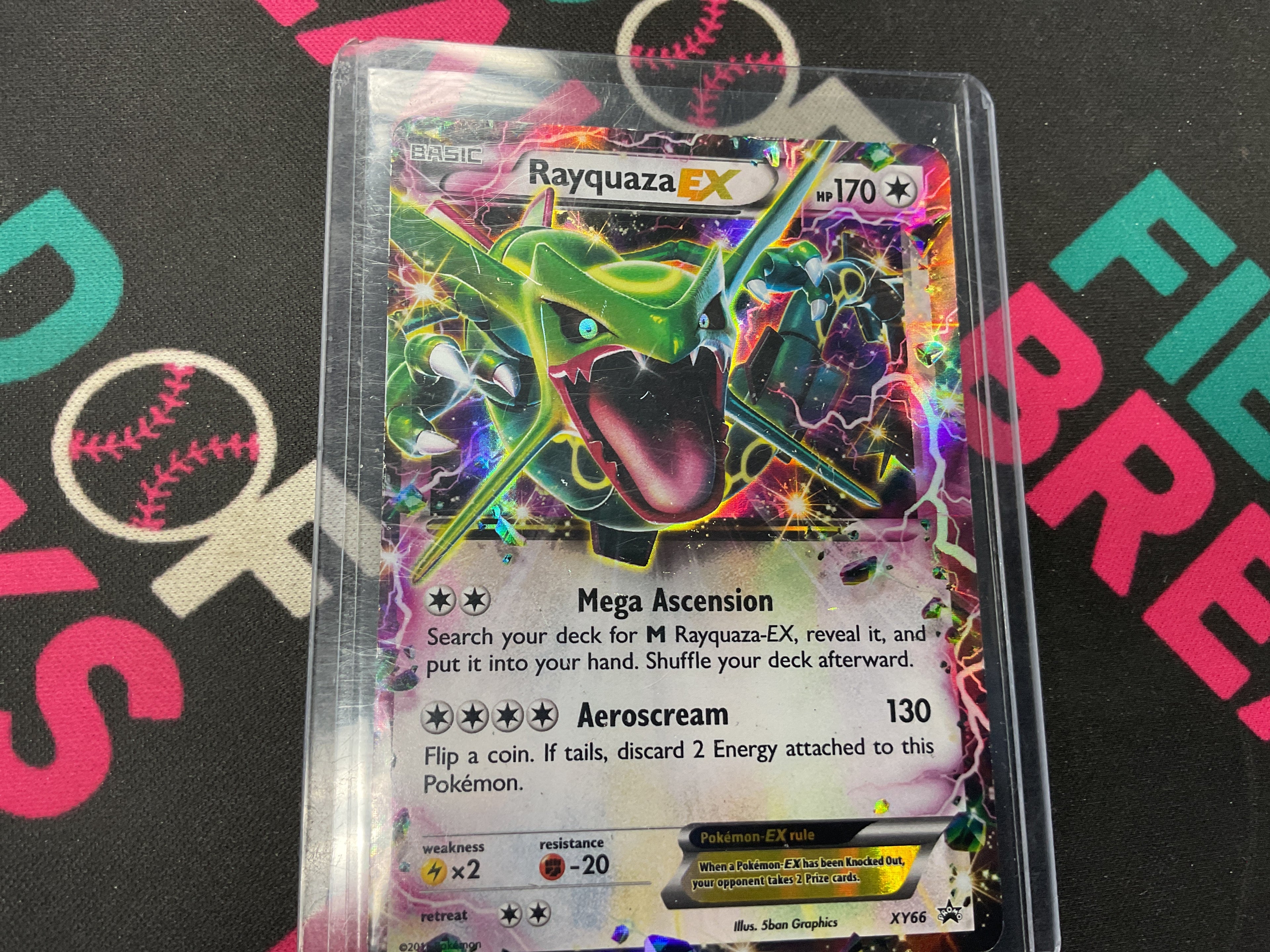 Rayquaza EX XY66 DMG