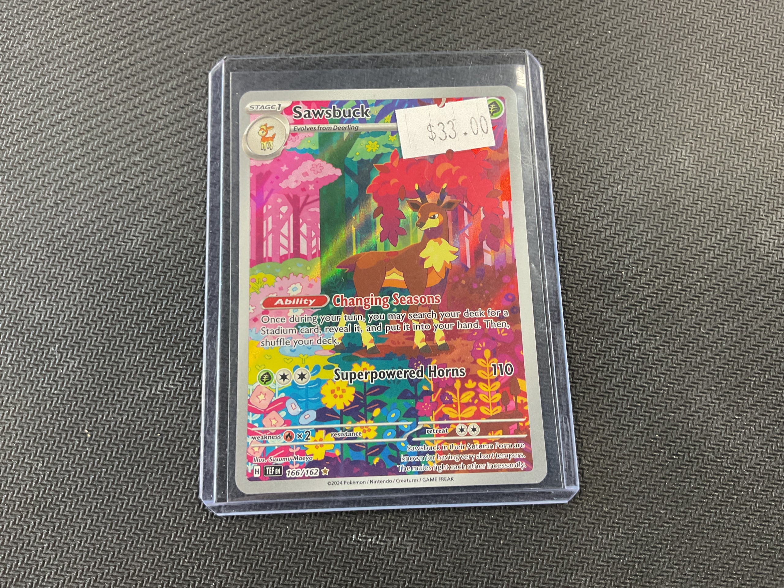 Sawsbuck Temporal Forces