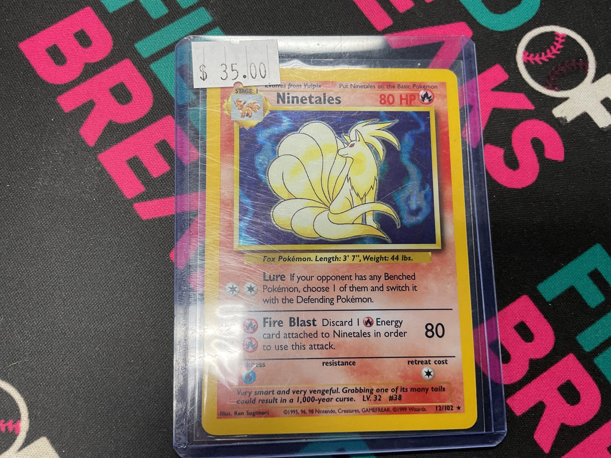 Ninetales Base Set 12/102