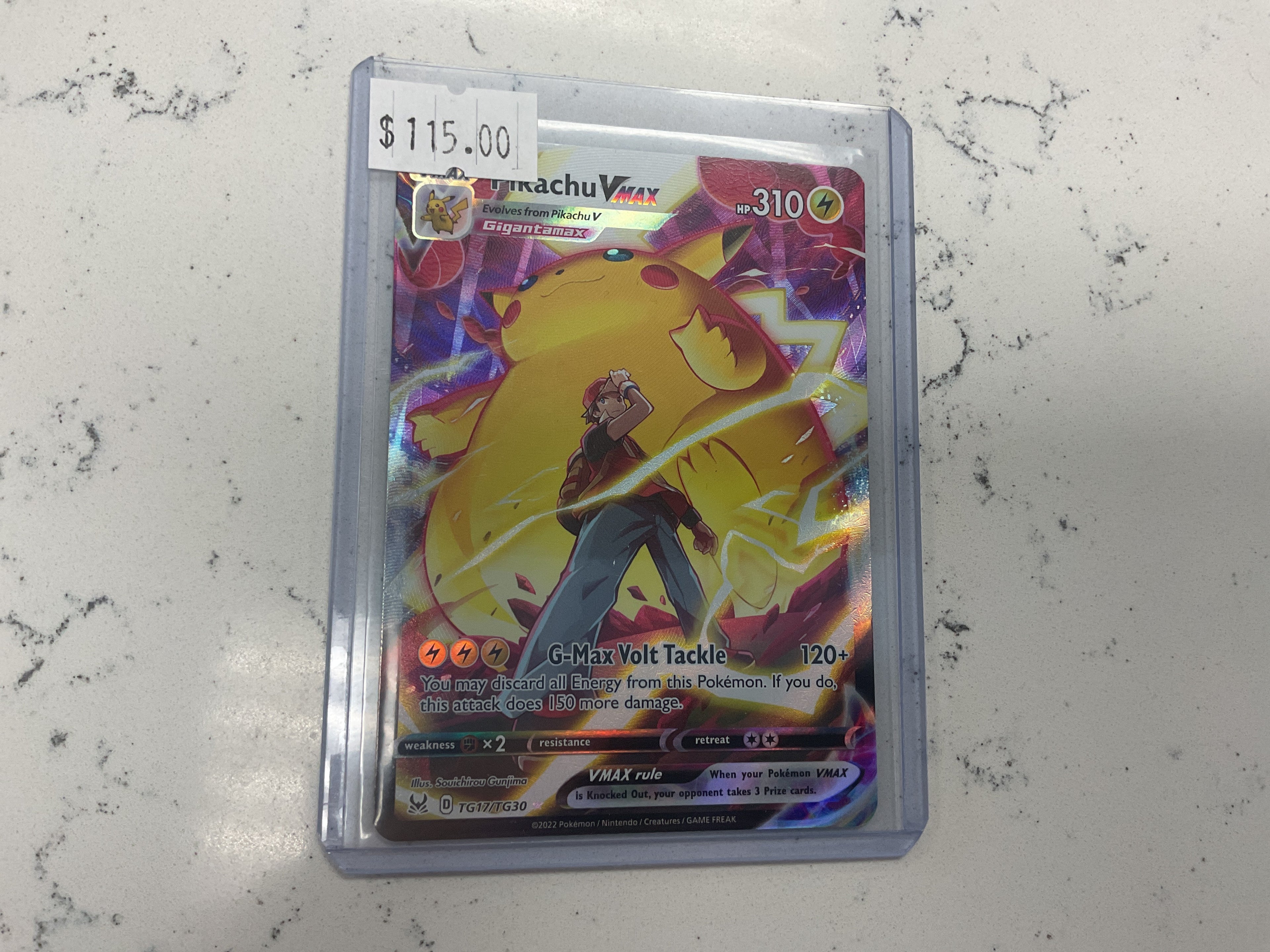 Pikachu Vmax TG17/TG30