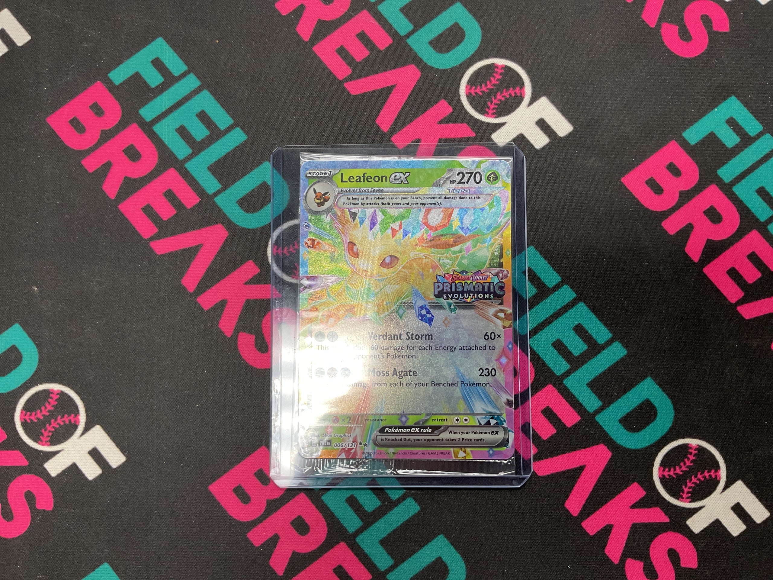 Leafeon EX Prismatic Surprise Box Promo