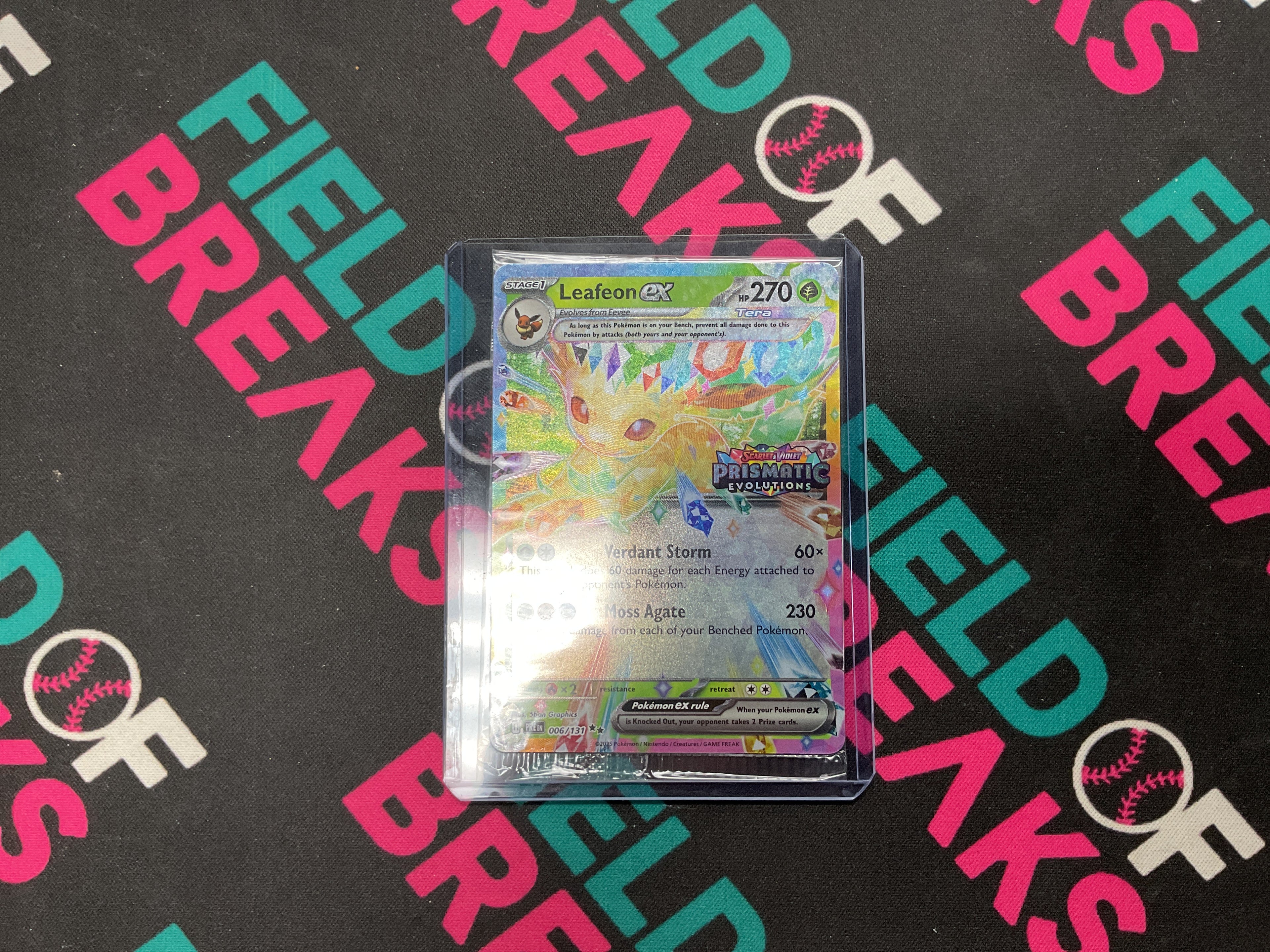 Leafeon EX Prismatic Surprise Box Promo