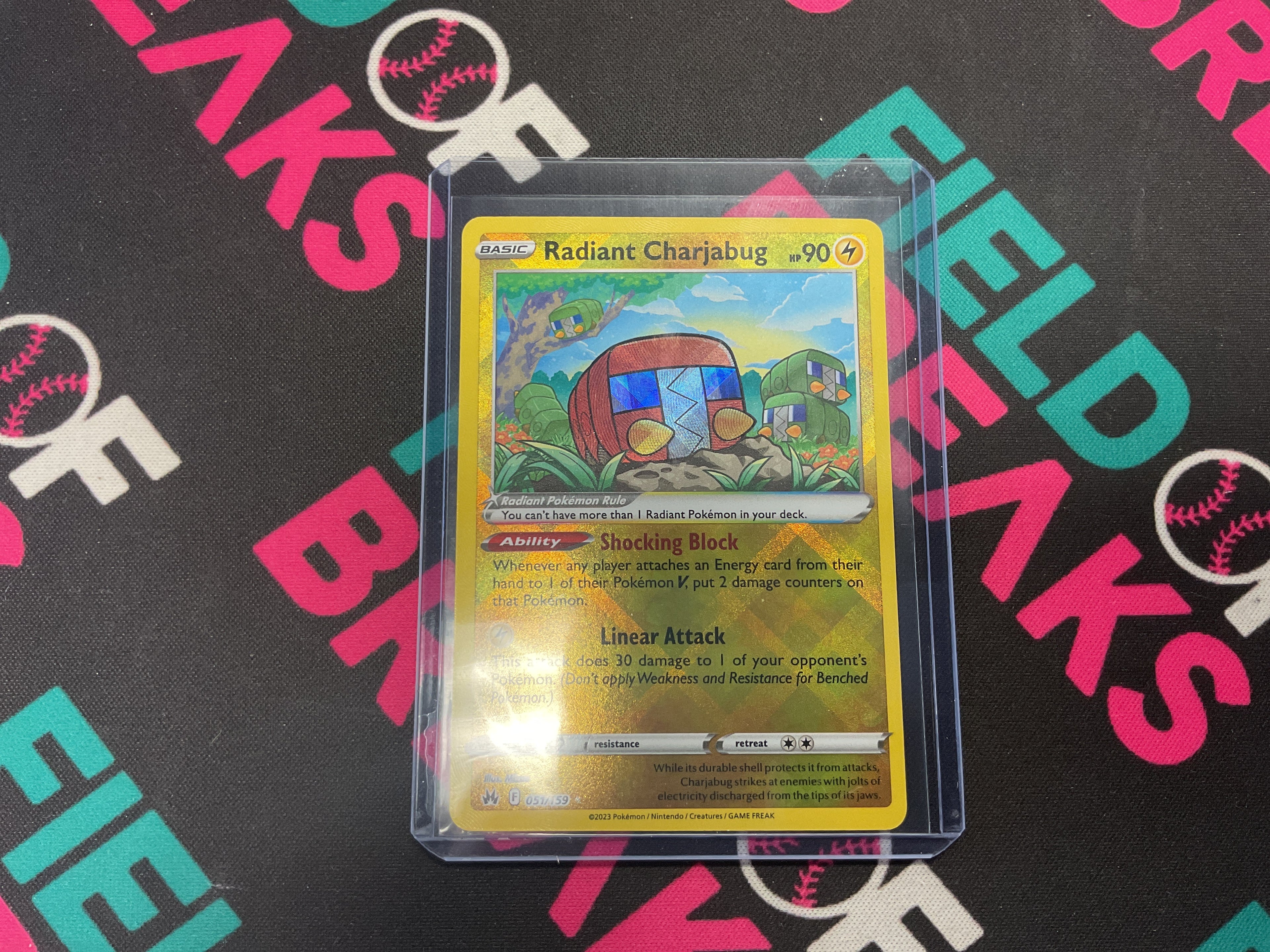 Radiant Charjabug Crown Zenith 051/159