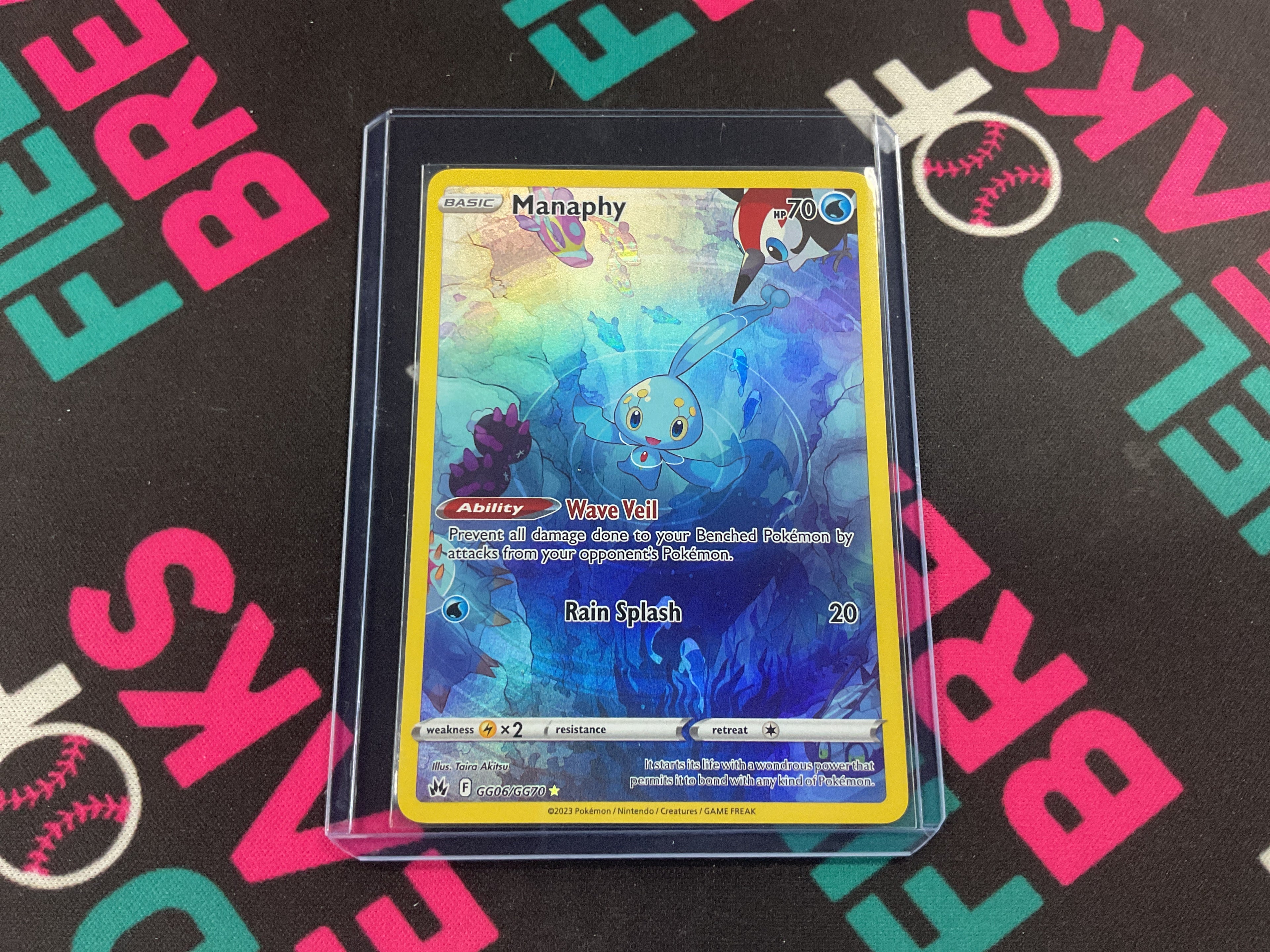 Manaphy Crown Zenith Galarian Gallery GG06/GG70