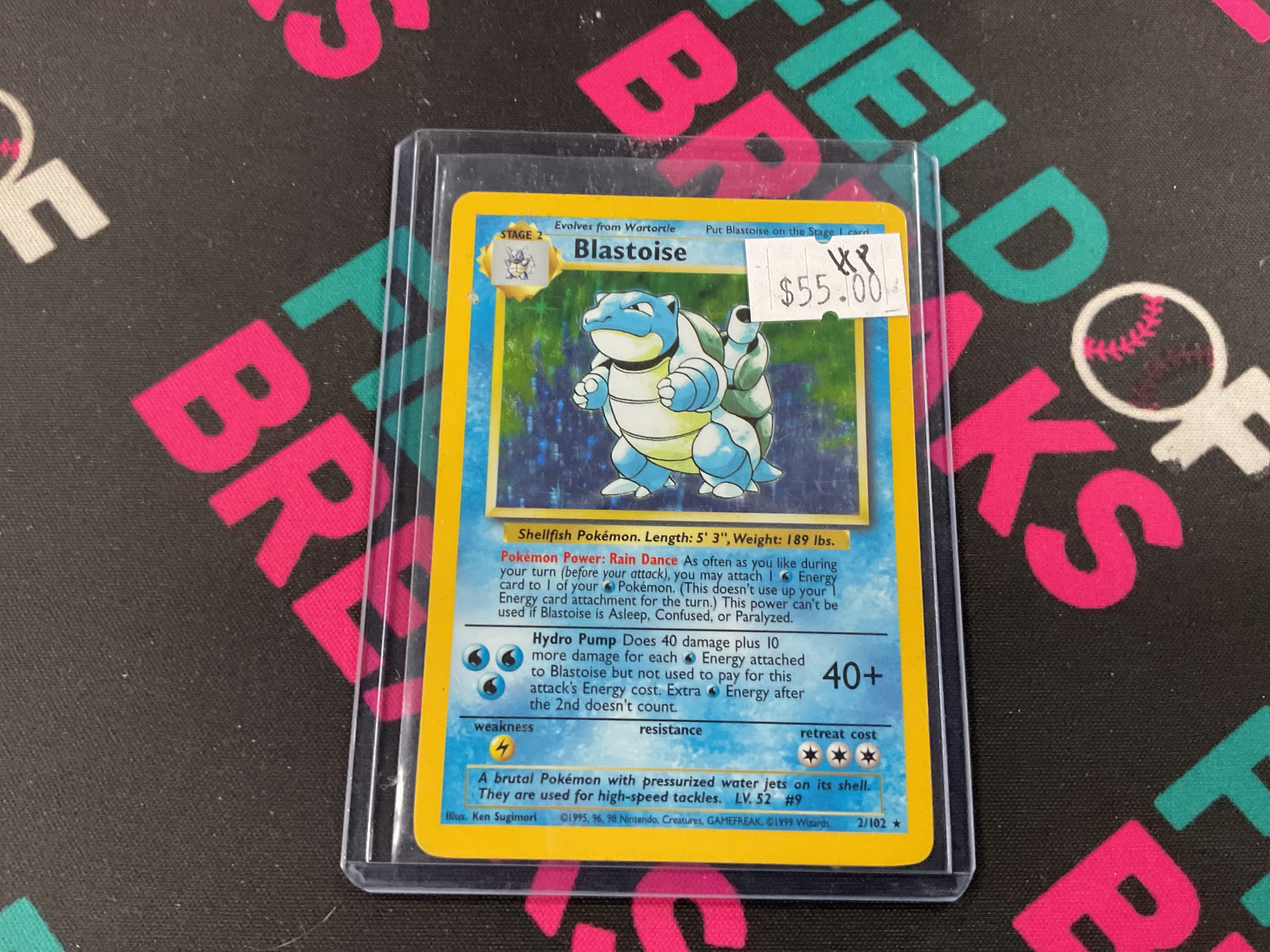 Blastoise Base Set 2/102 (HP)