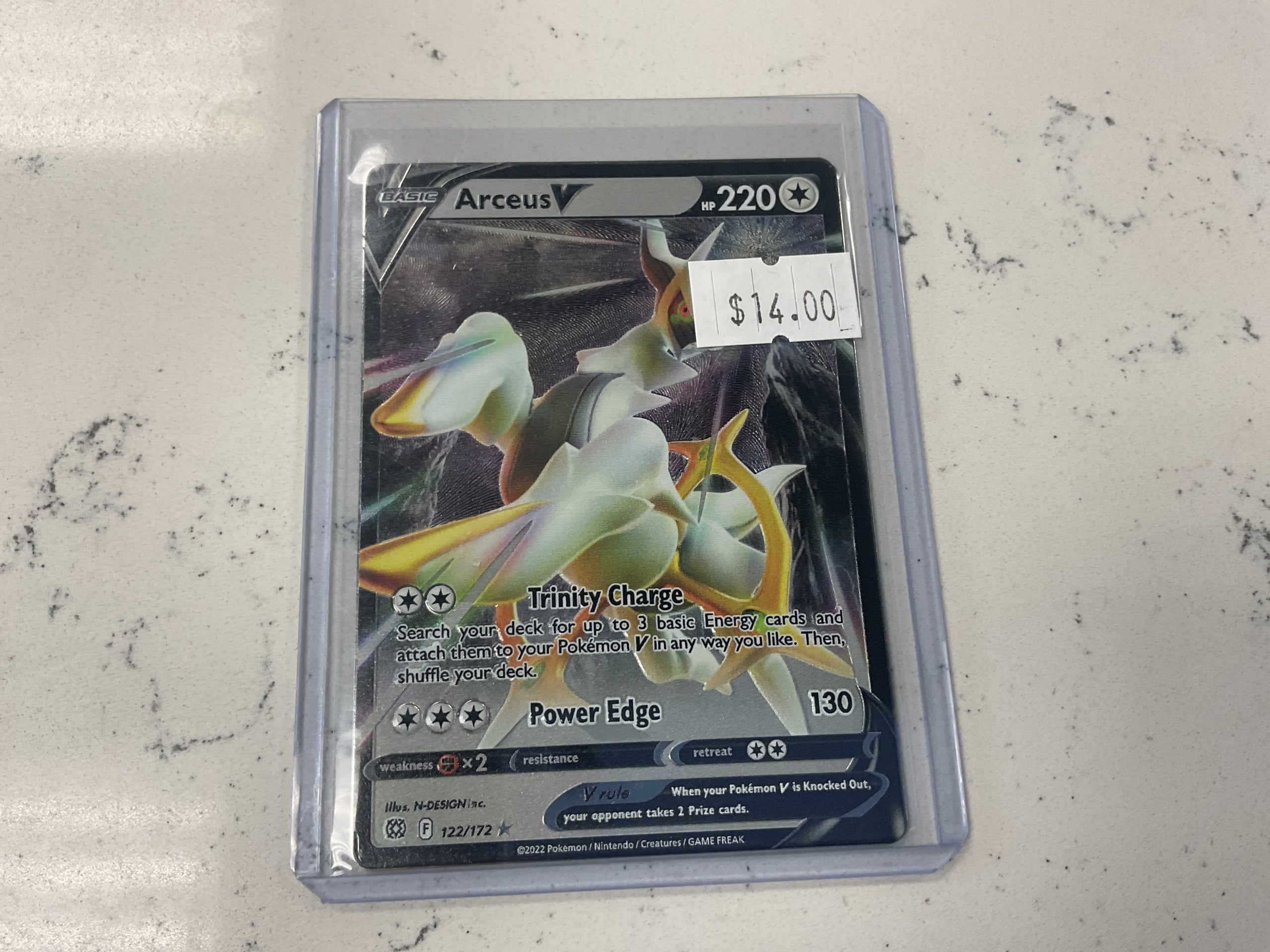 Arceus V 122/172 Metal