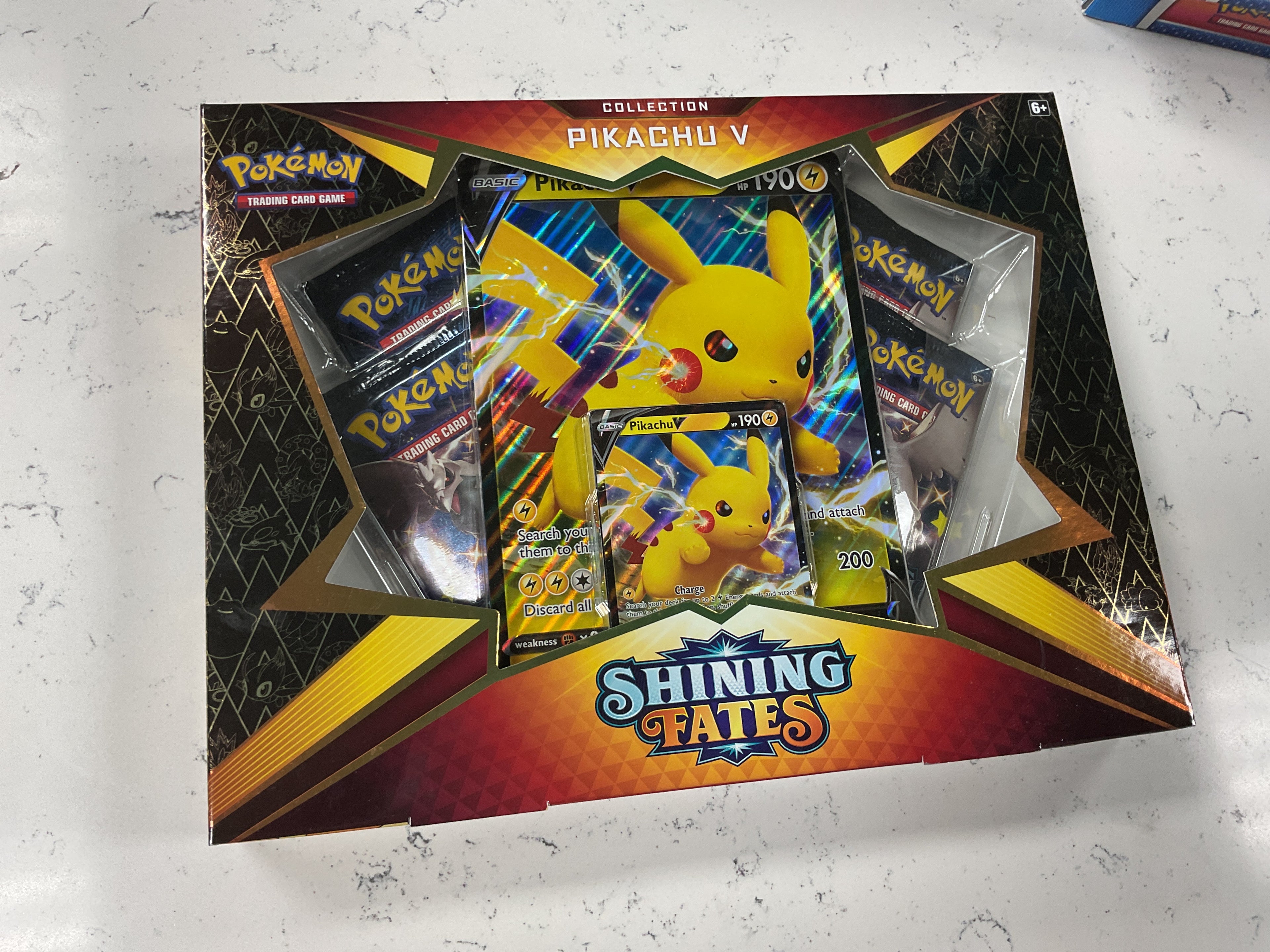 Shining Fates Pikachu v