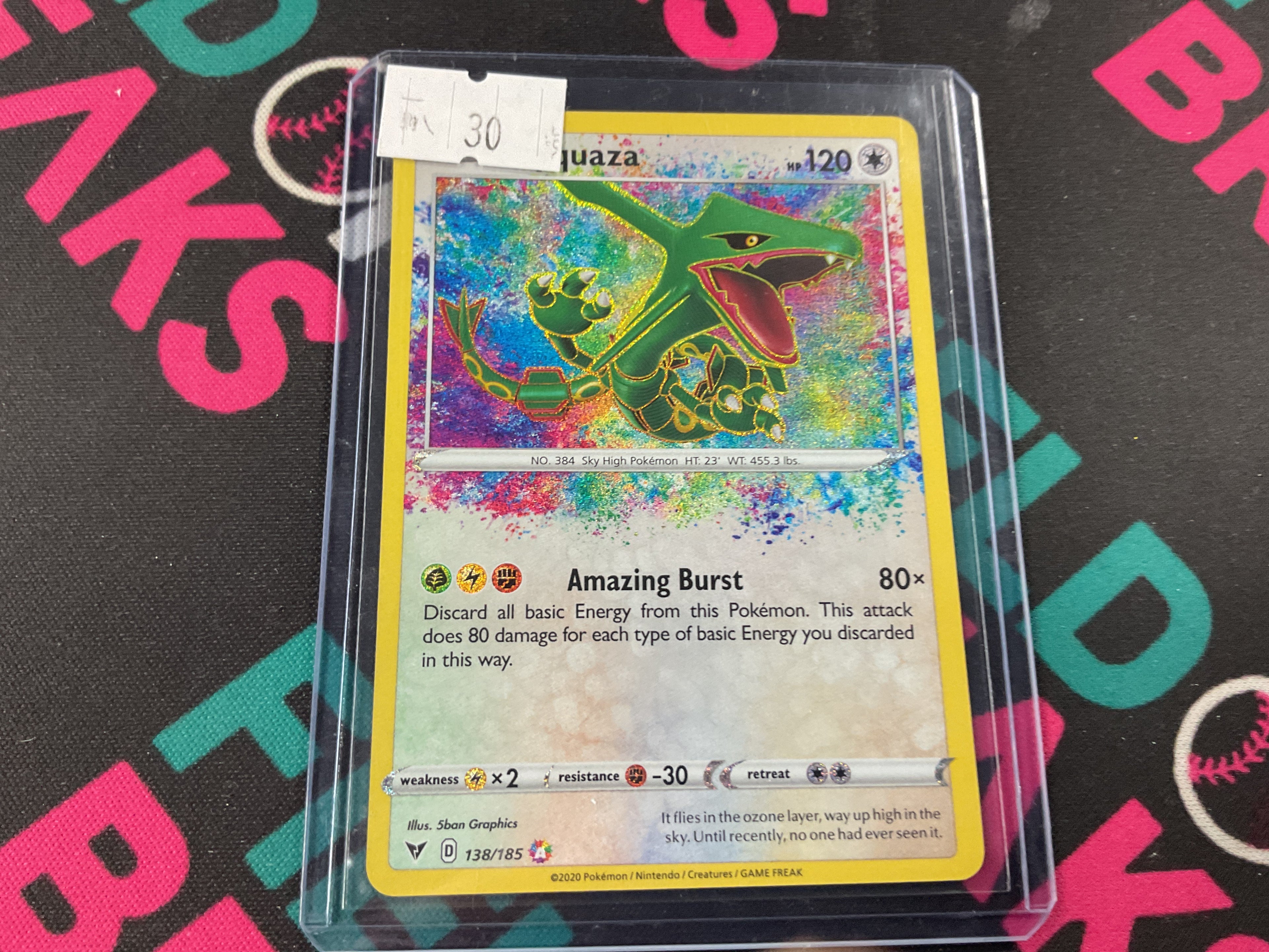 Rayquaza Amazing Rare 138/185