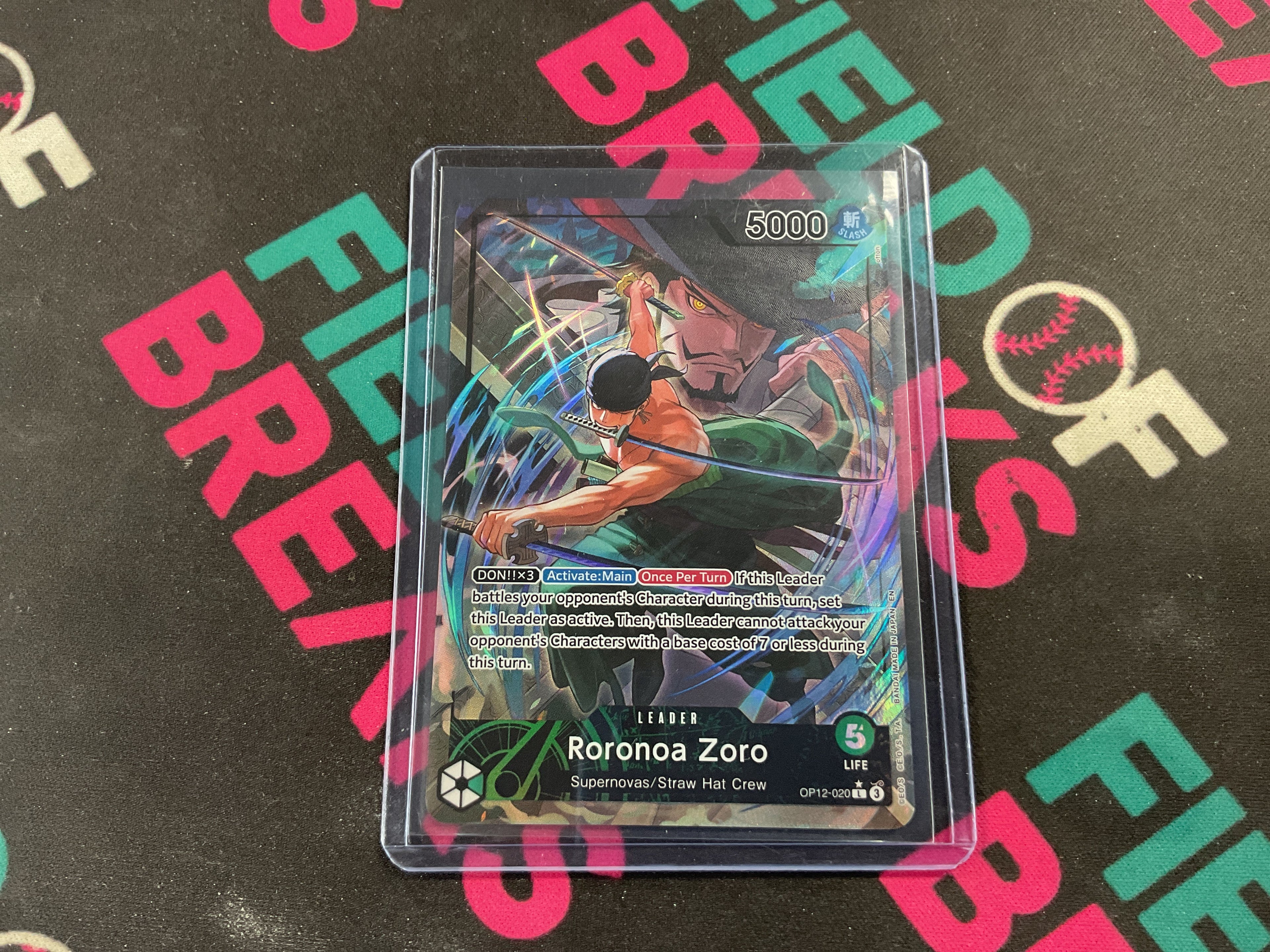 Roronoa Zoro OP12-020