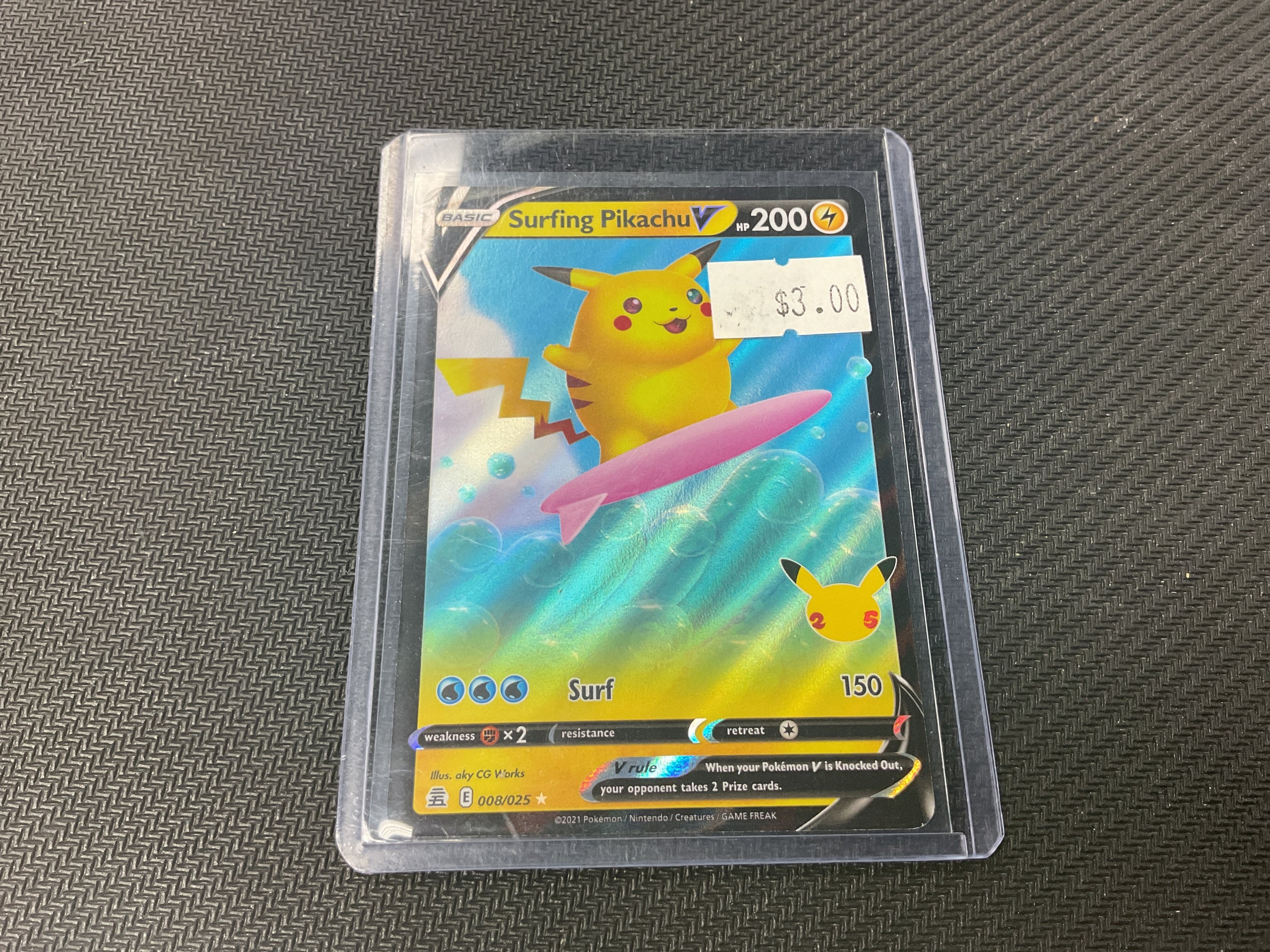 Surfing Pikachu V Celebrations