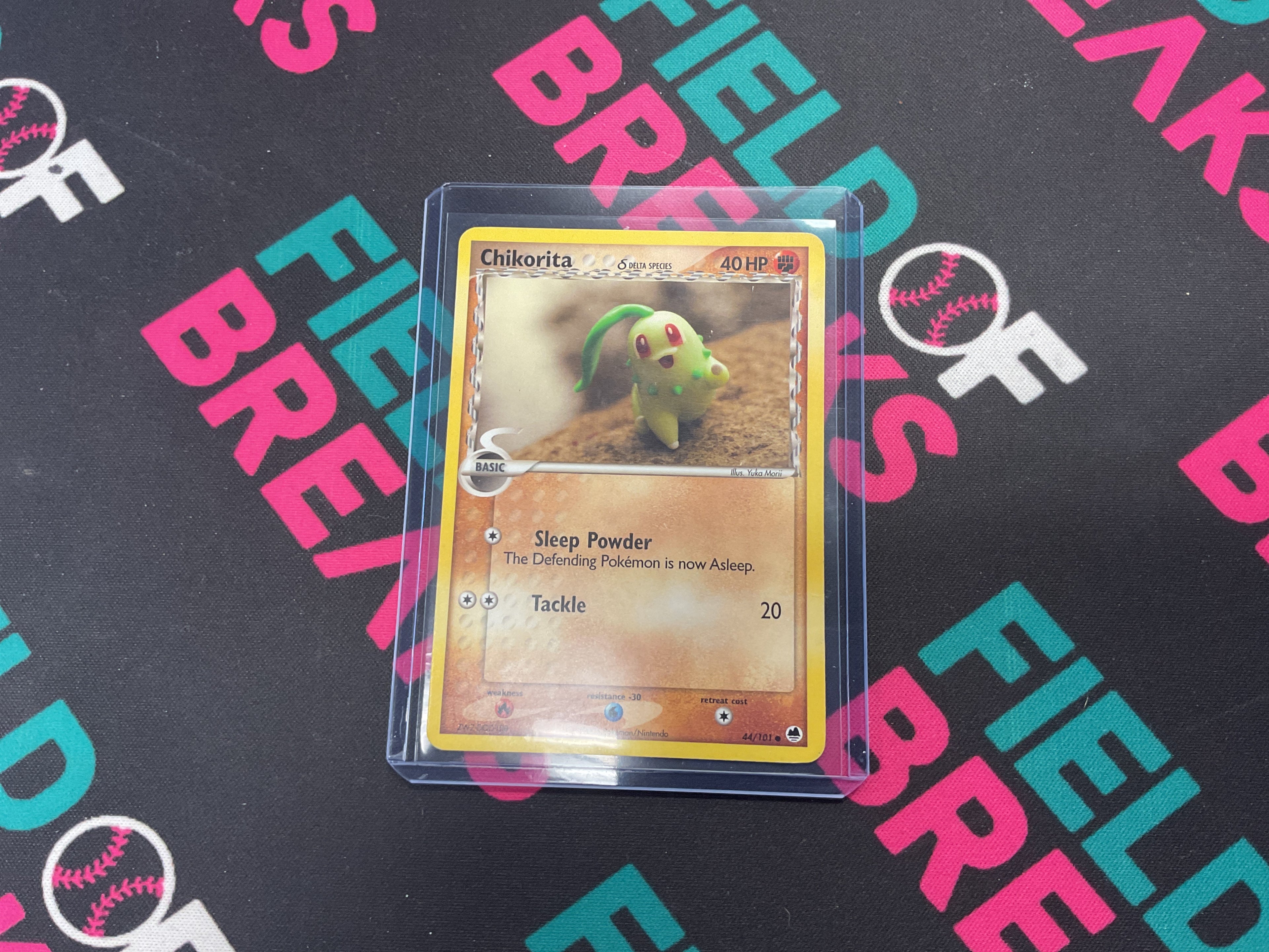 Chikorita Delta Species EX Dragon Frontiers 44/101 (MP)
