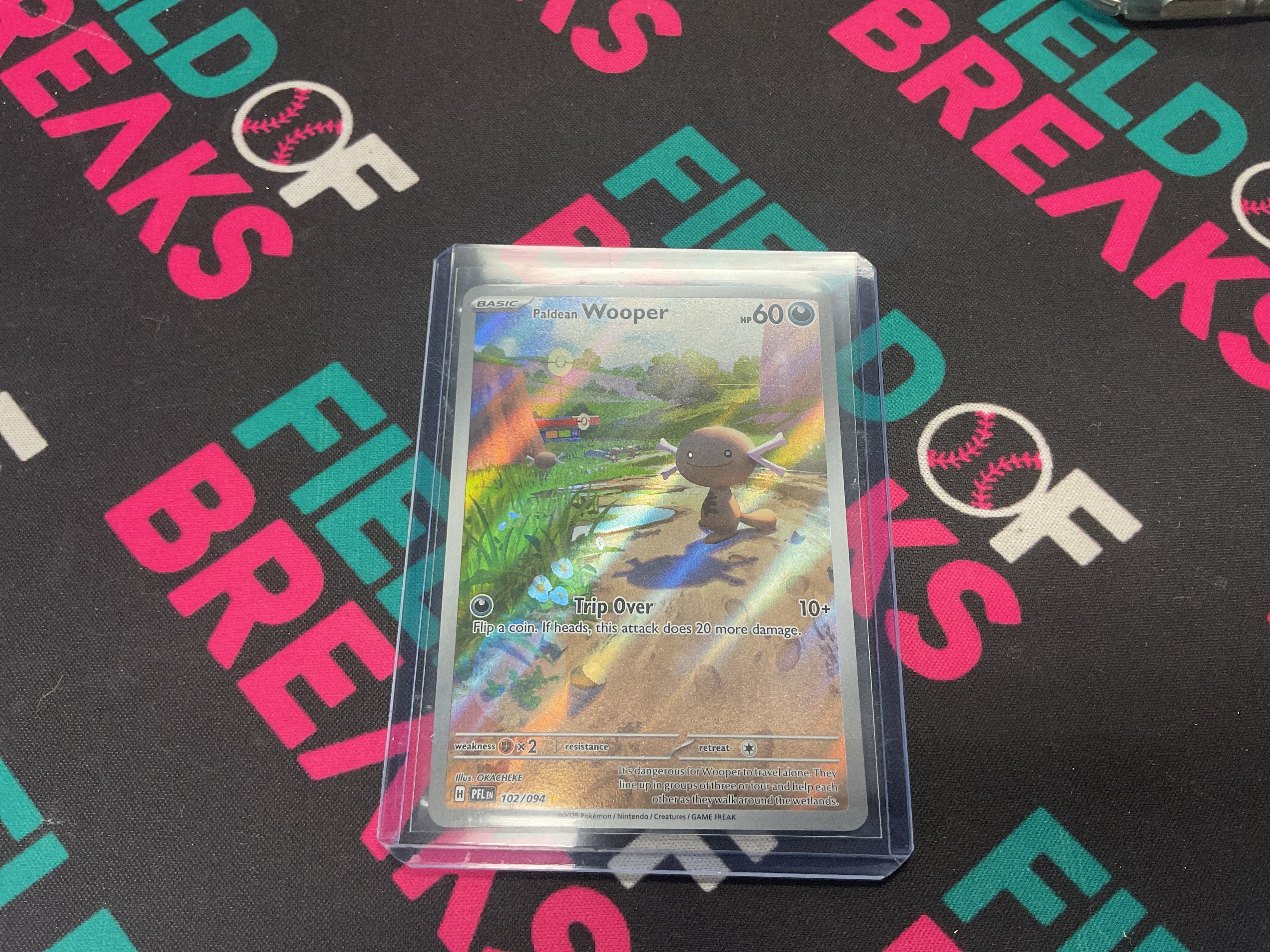 Paldean Wooper Phantasmal Flames 102/094